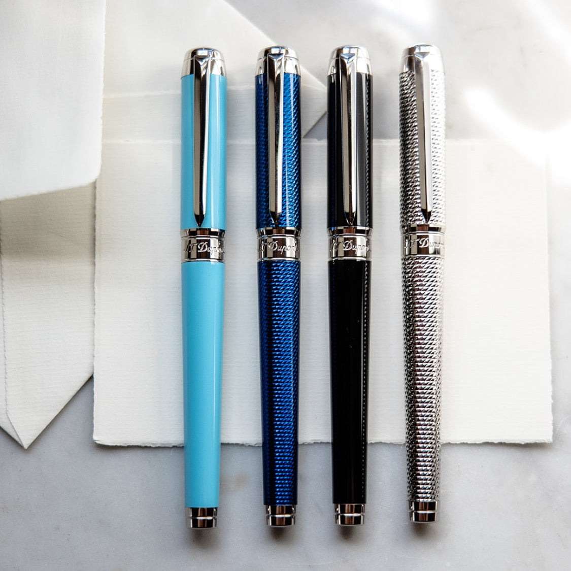 S.T. Dupont Eternity XL Diamond Head Palladium - Rollerball