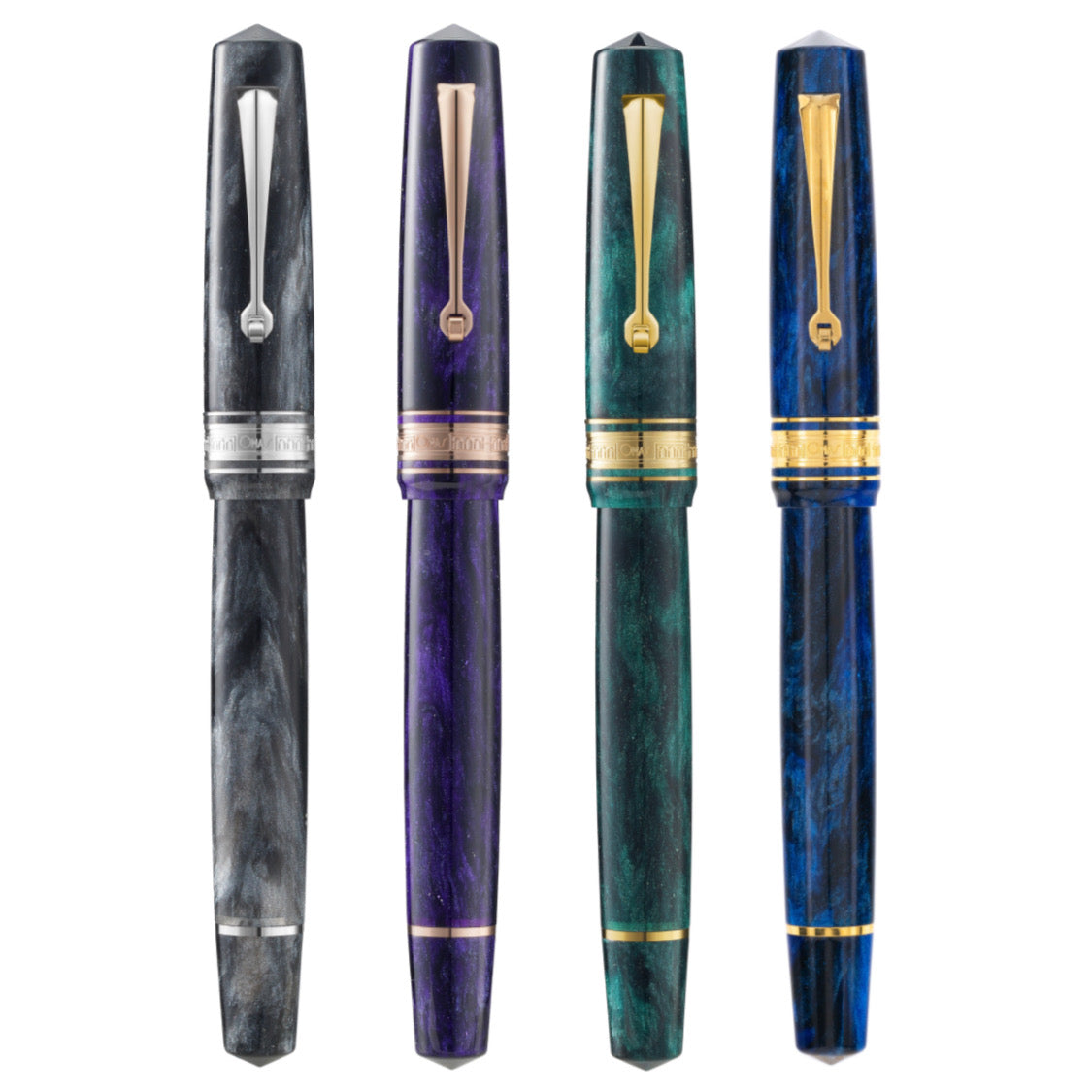 OMAS Bologna Grigio Luminoso - Fountain Pen