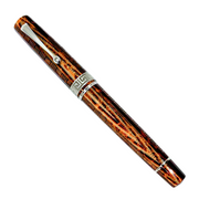 ASC Gladiator Medio Bespoke 2025 Arco Bronze Guilloche Rhodium Trim - Fountain Pen