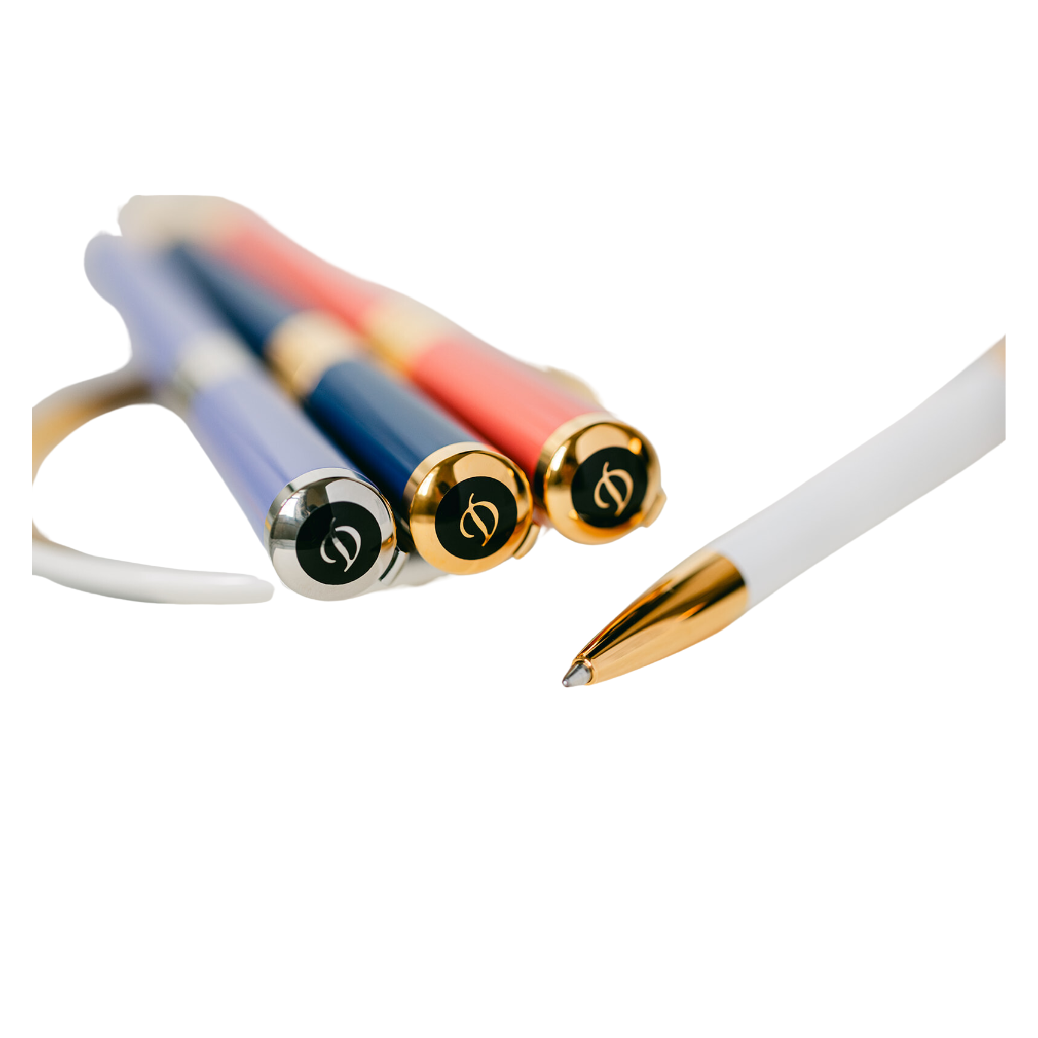 S.T. Dupont Liberte Ballpoint Navy and Gold - Ballpoint