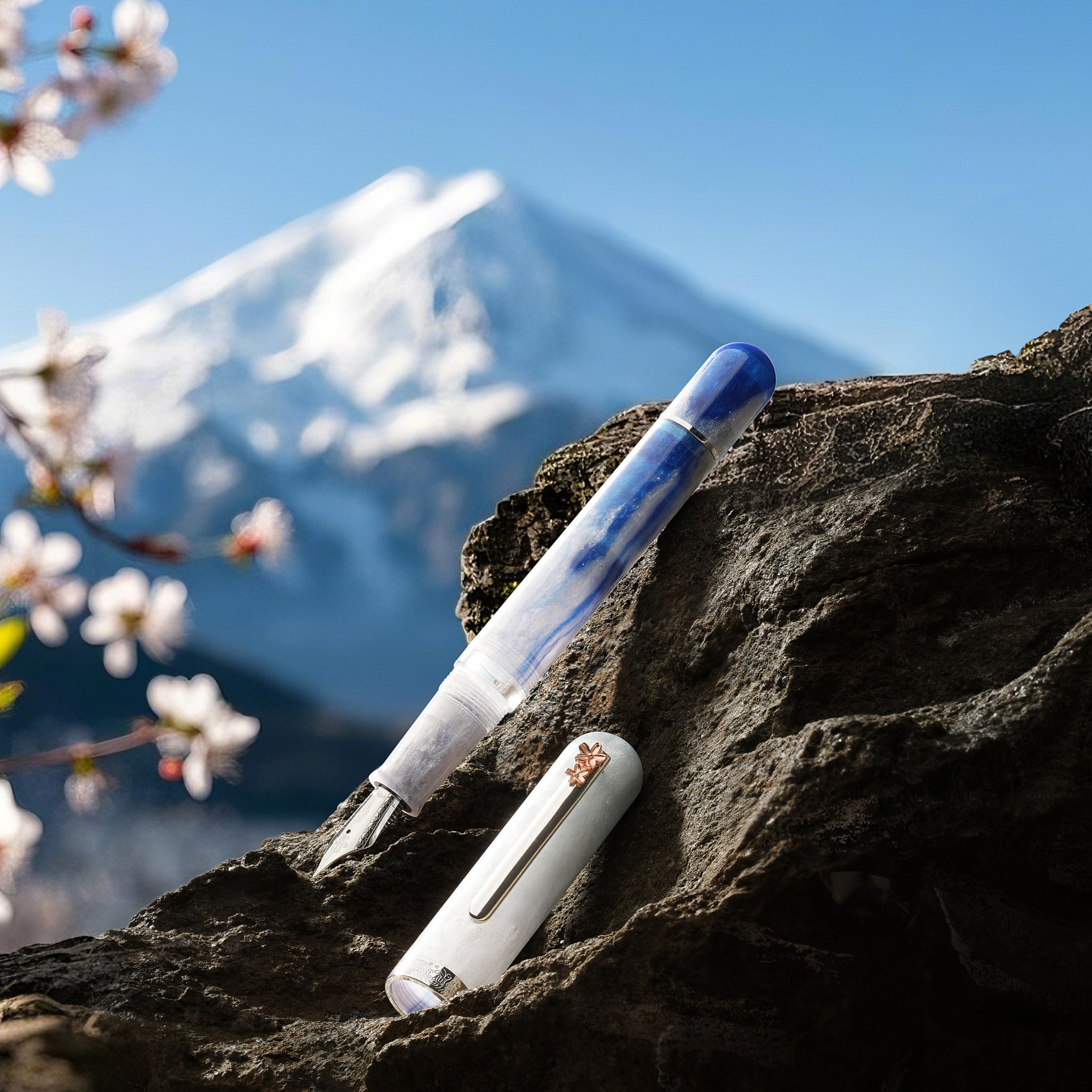 Nahvalur Voyage Cherry Blossom - Fountain Pen