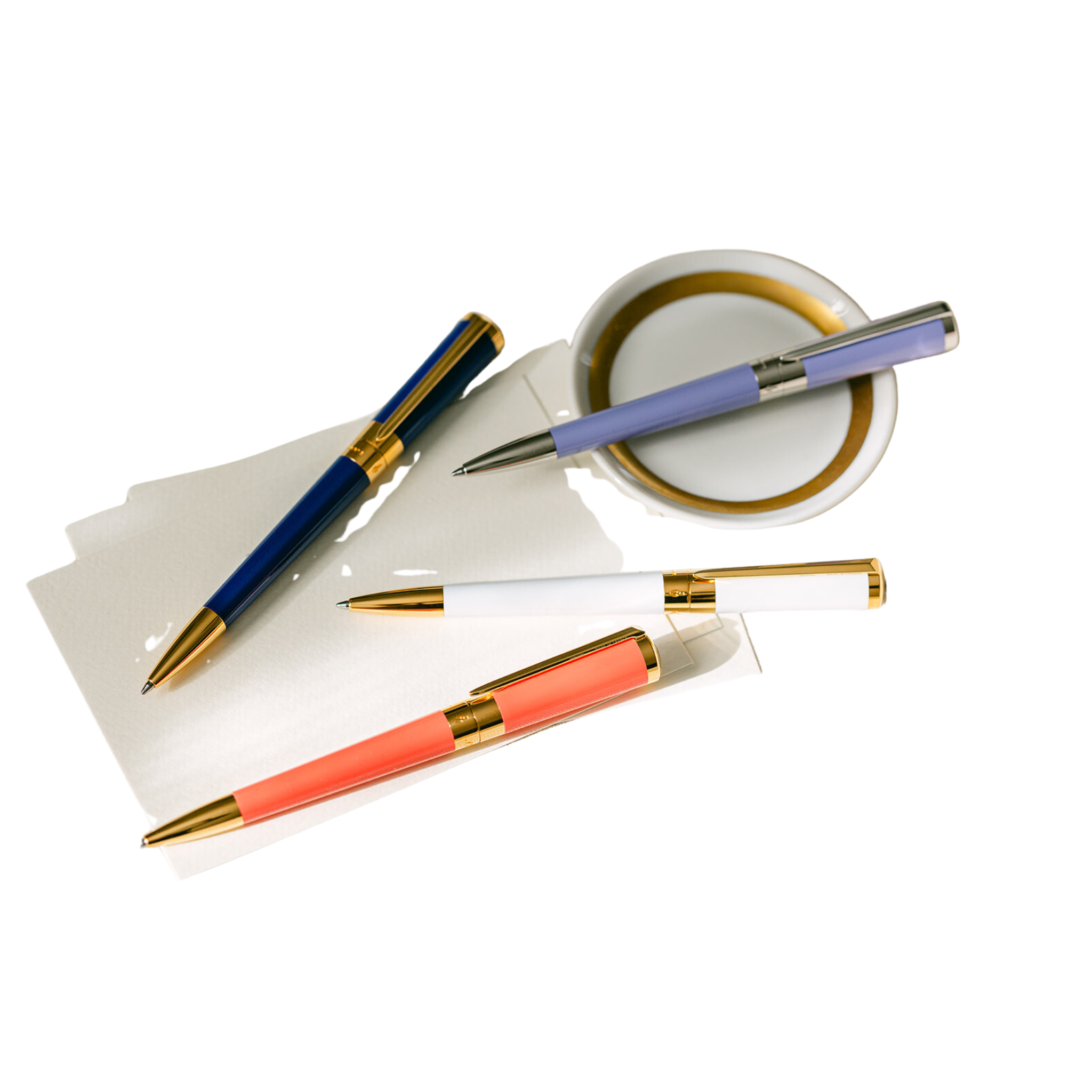 S.T. Dupont Liberte Ballpoint Lavender and Palladium - Ballpoint