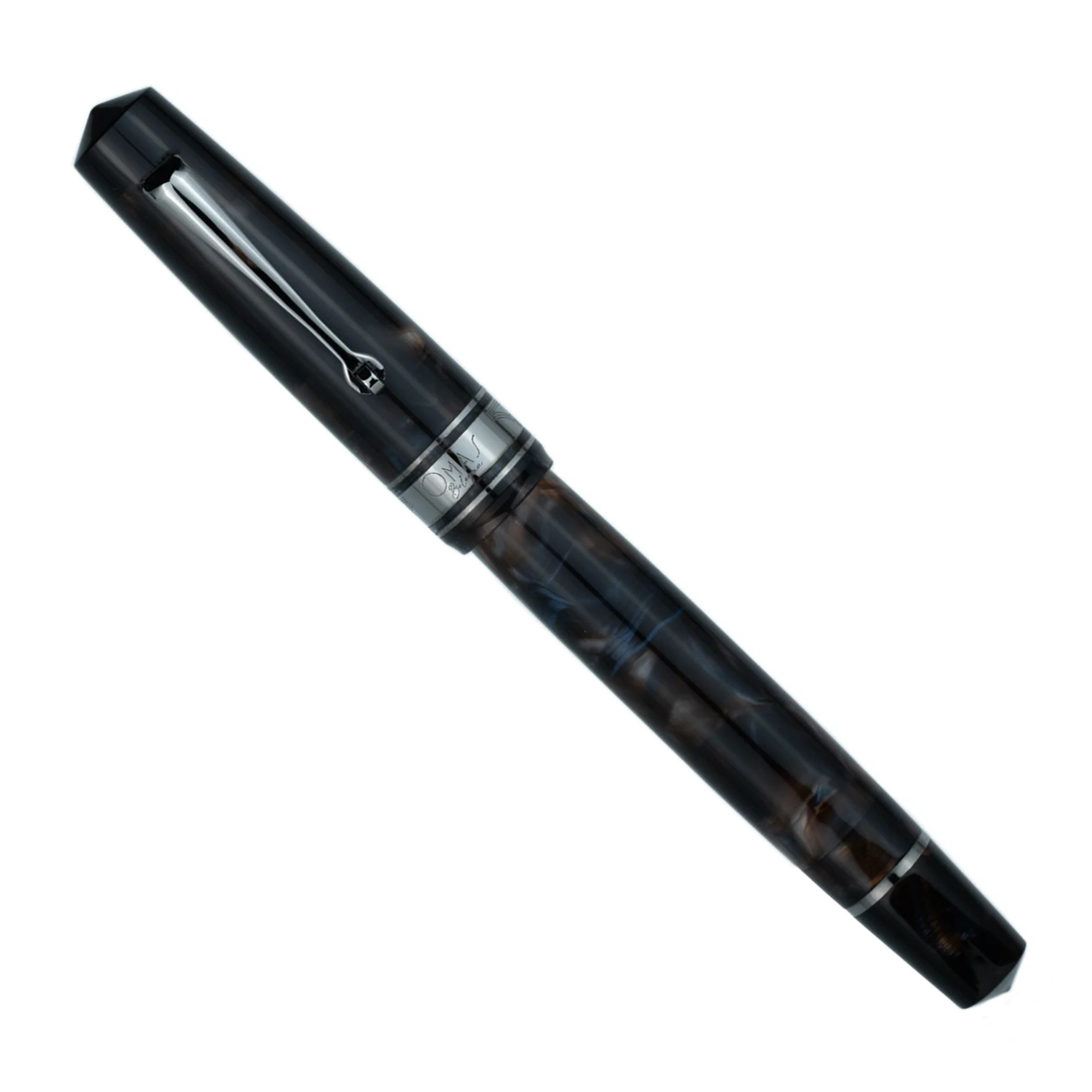 OMAS Bologna Galassia Black Trim - Fountain Pen