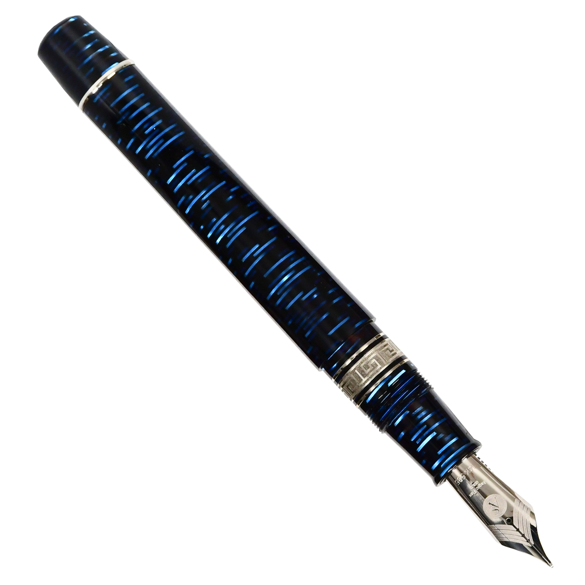 ASC Bologna Extra Blue "Wall Street" Skyscraper  Limited Edition Fountain Pen Collection
