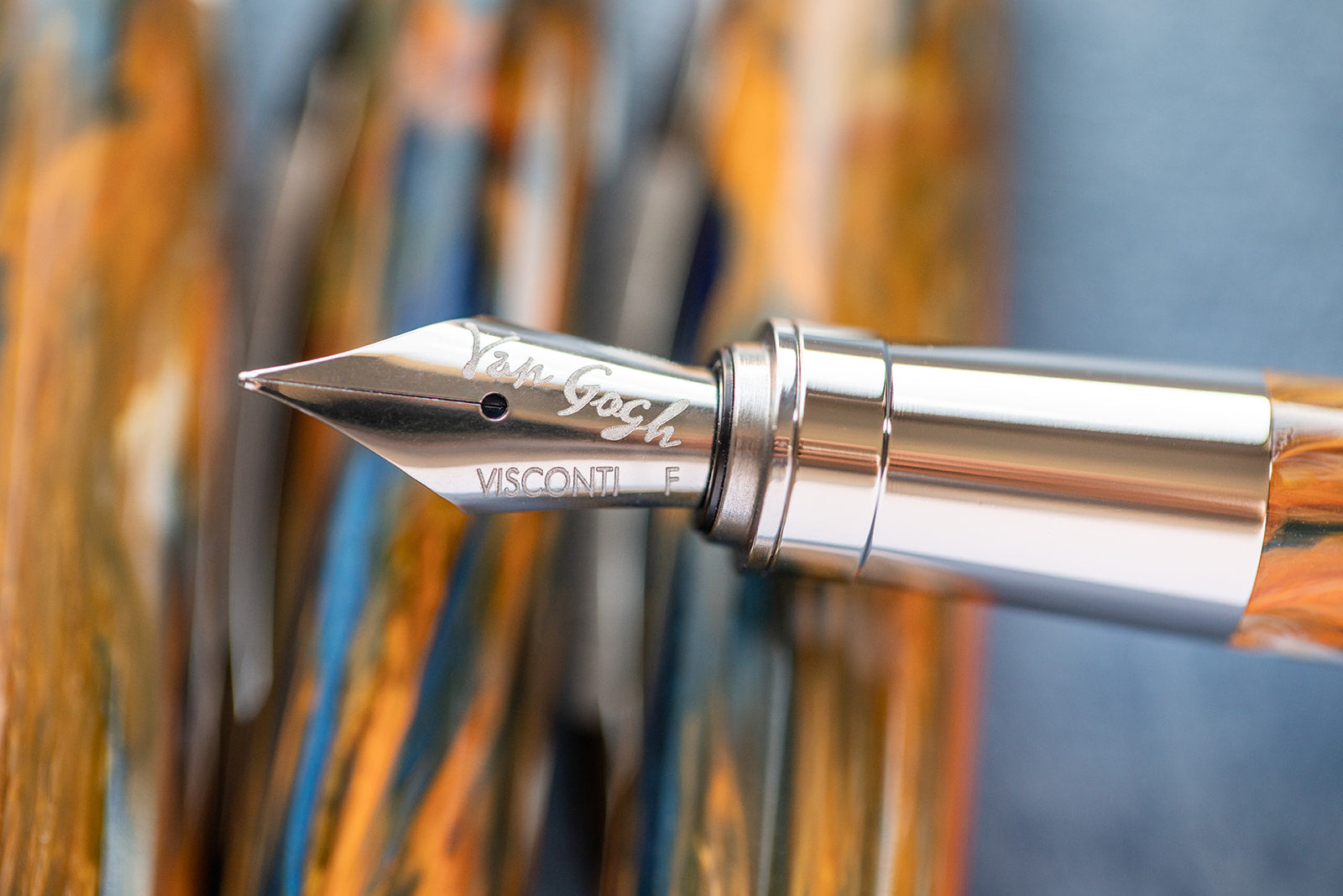 Visconti Van Gogh Impressionist Café Terrace at Night - Fountain Pen