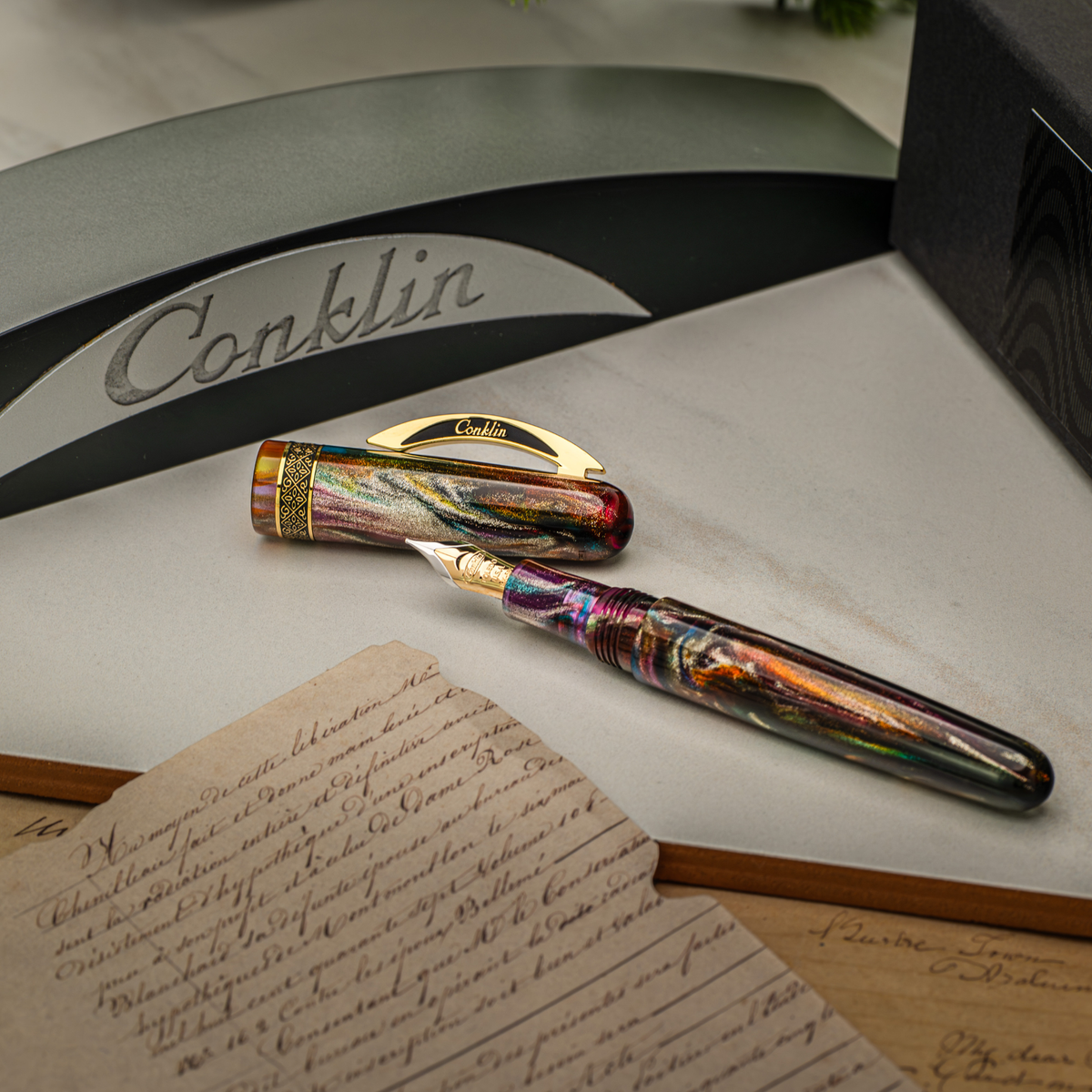 Conkline Conklin 1898 Primary Manipulation 5.0 Limited Edition - Fountain Pen ...