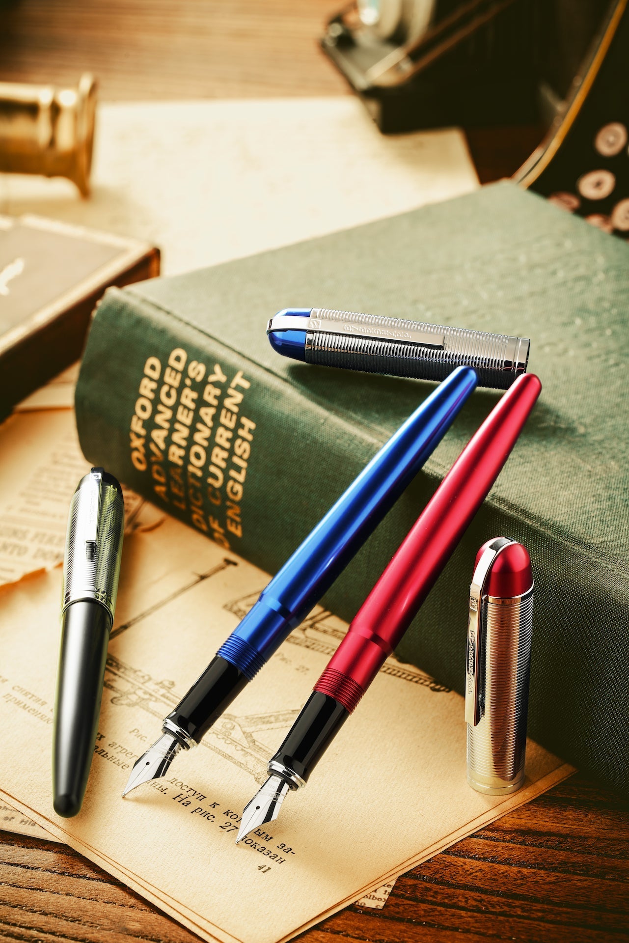 Wahl-Eversharp Skyline Blue Silver Cap - Ballpoint Pen