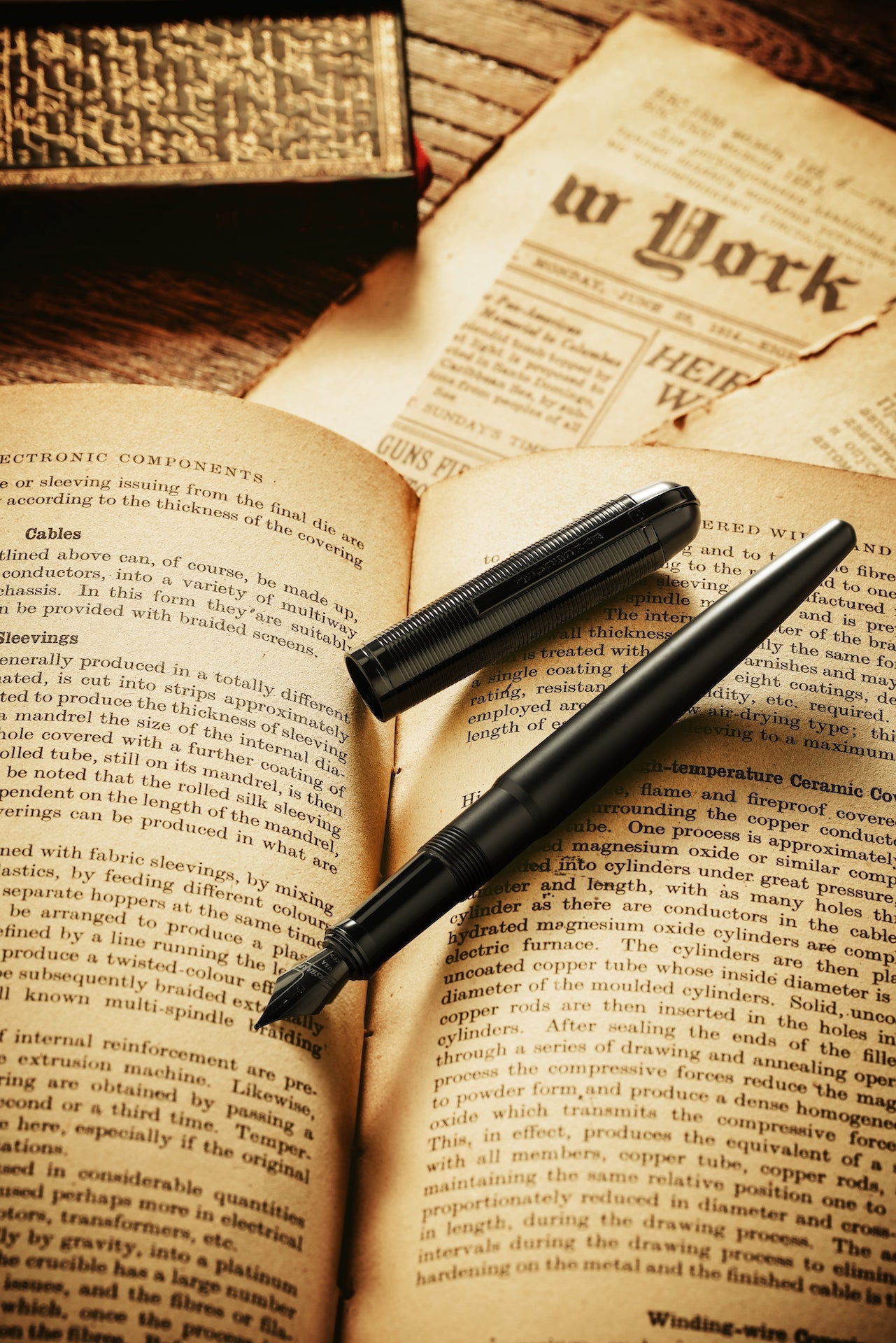 Wahl-Eversharp Skyline Aviator Black - Fountain Pen