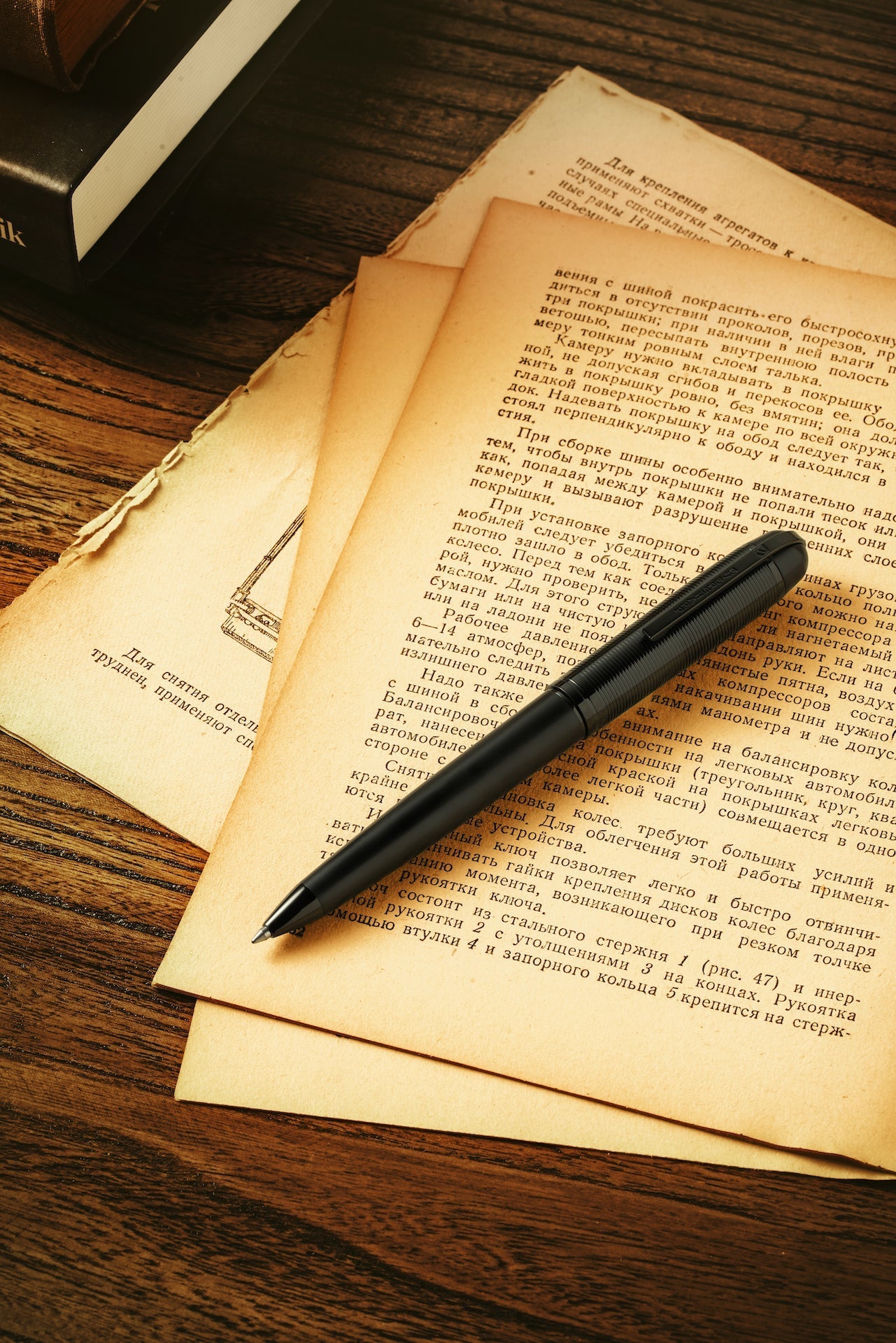 Wahl-Eversharp Skyline Aviator Black - Fountain Pen