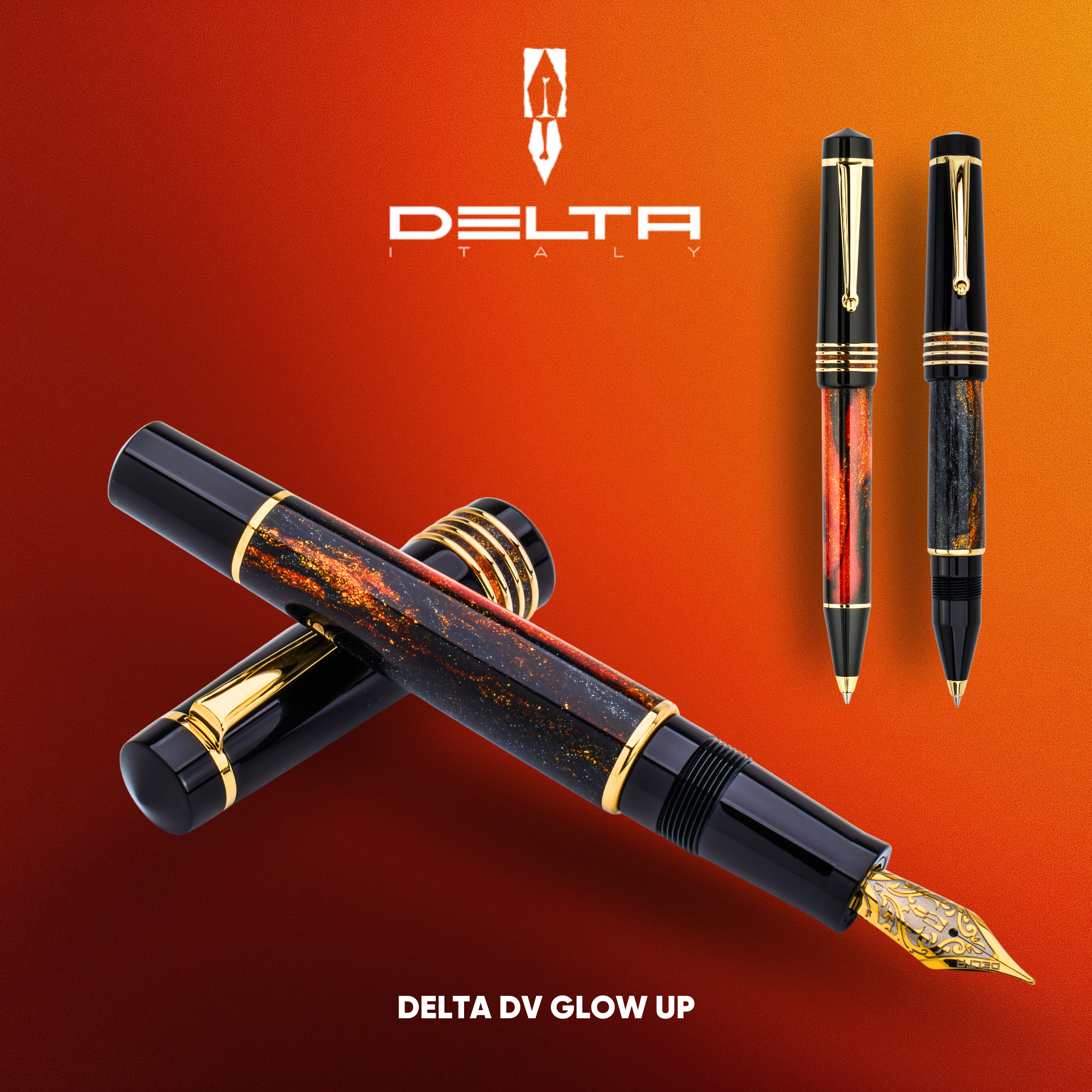 Delta DV Original Glow Up Ballpoint Pen Collection