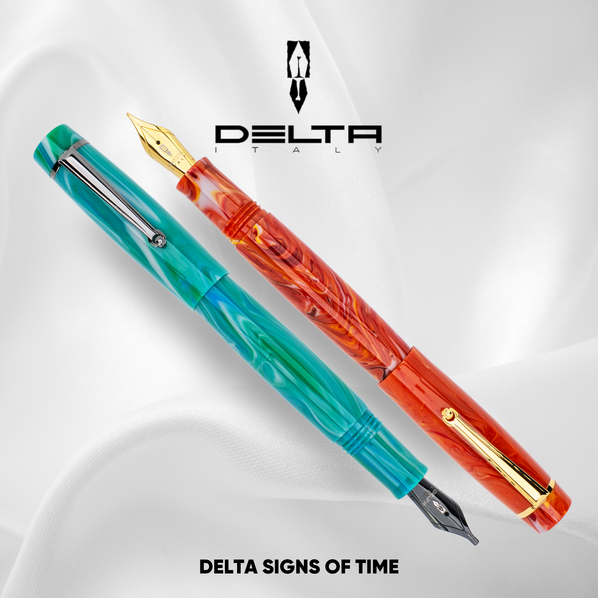 Delta Signs of Time Neoclassica Romanticismo Fountain Pen Collection