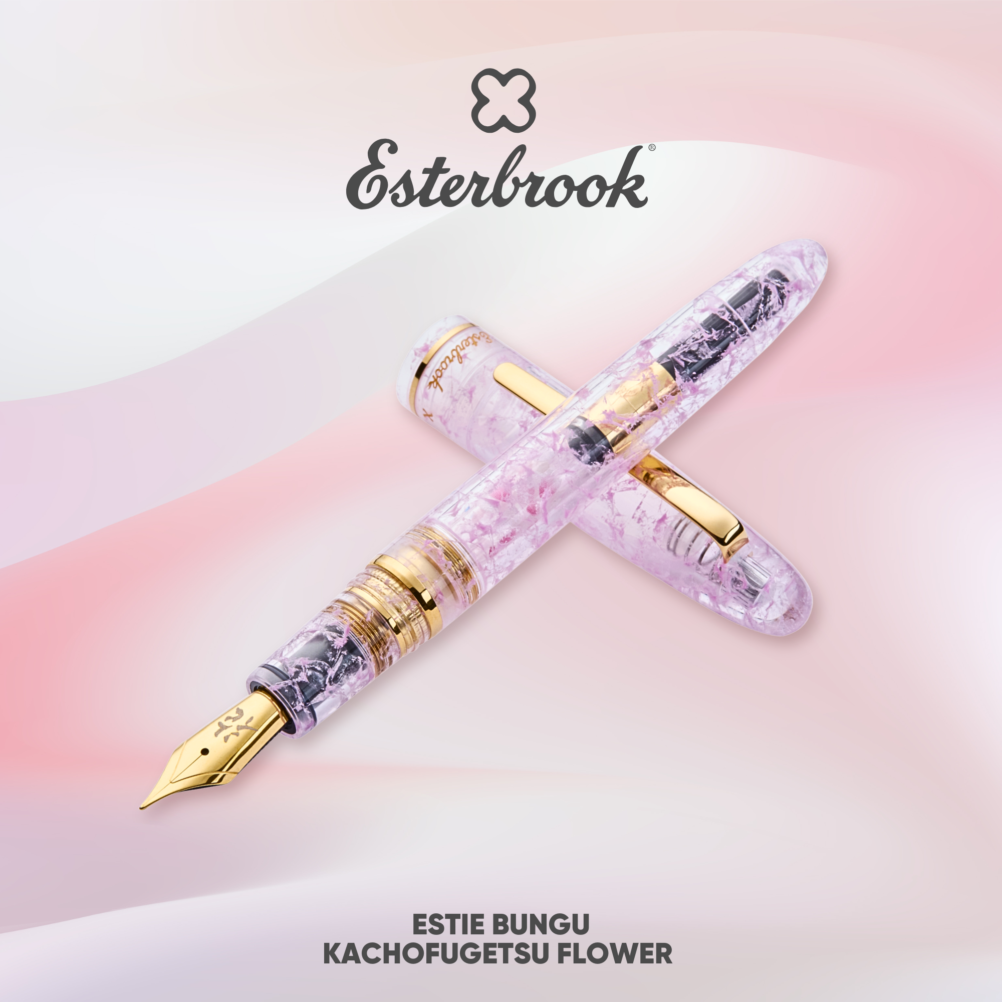Esterbrook Estie BUNGU Kachofugetsu Flower Fountain Pen Collection