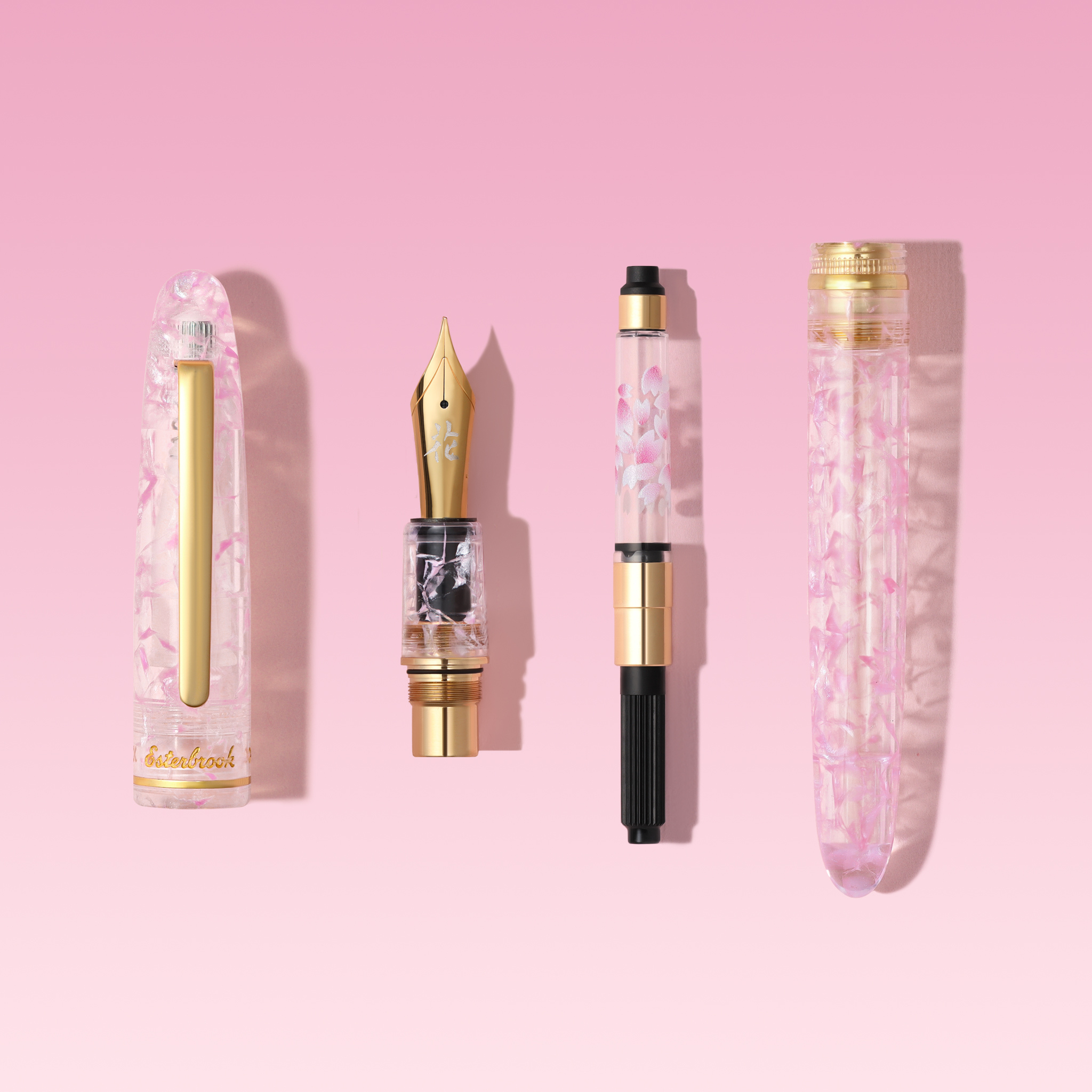 Esterbrook Estie BUNGU Kachofugetsu Flower Fountain Pen Collection