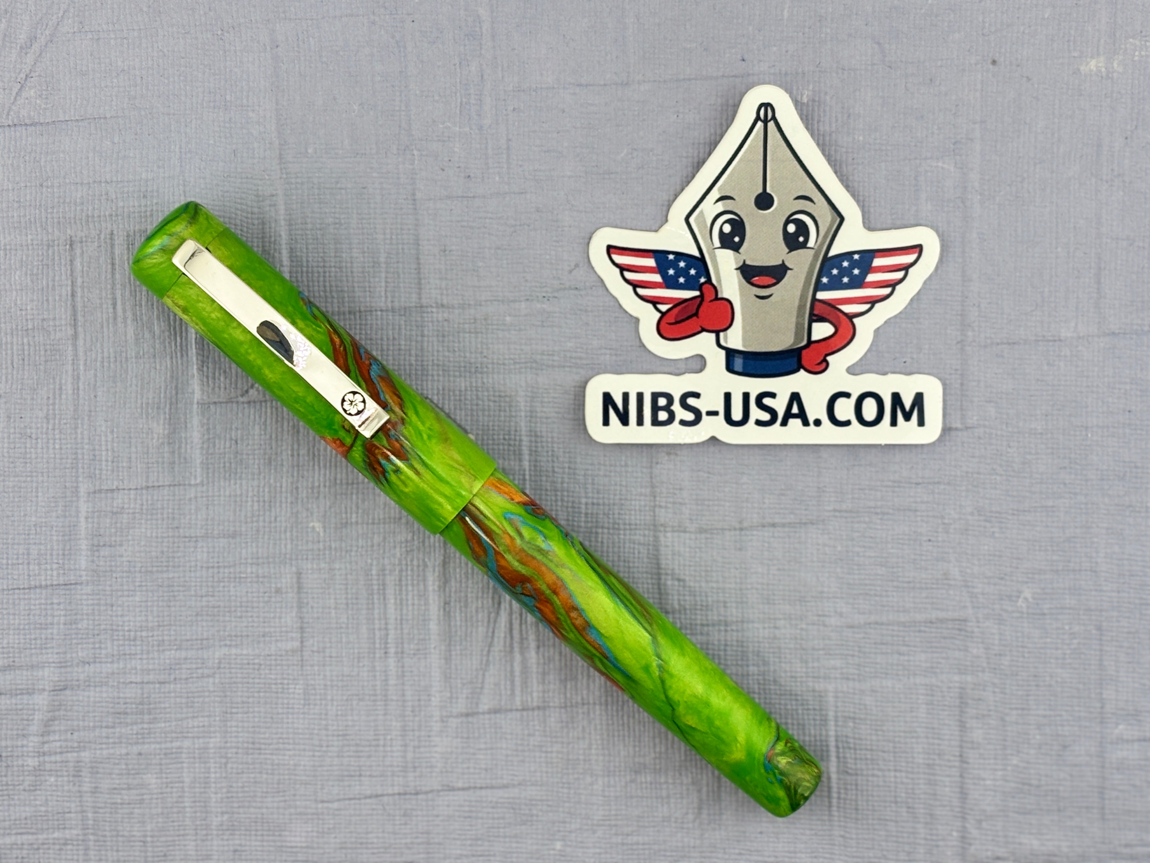 Kanilea Pen Co. Gecko Collection Green - Fountain Pen