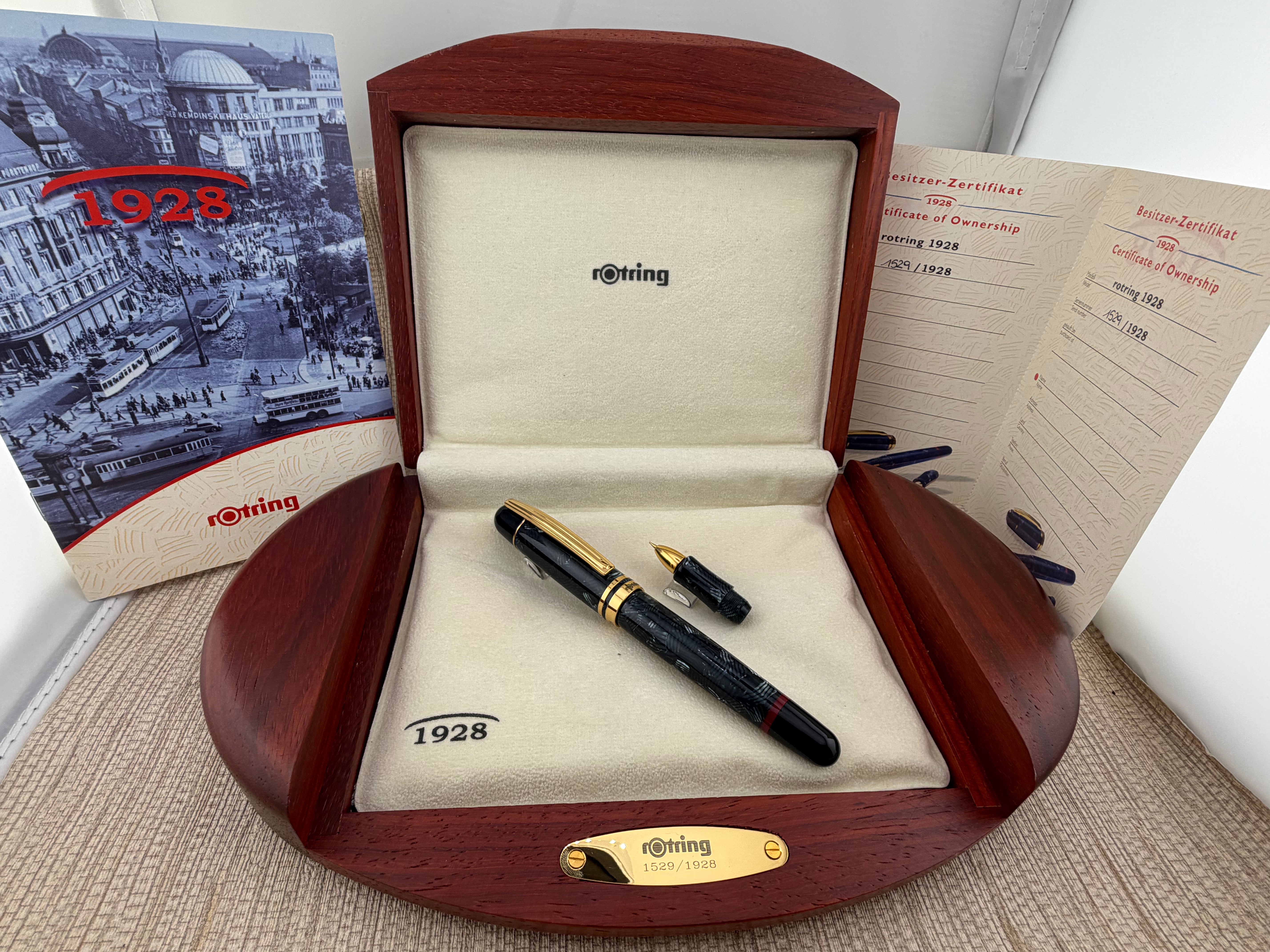 Rotring 1928 Limited Edition #1526/1928 Tubular Nib - Fountain Pen