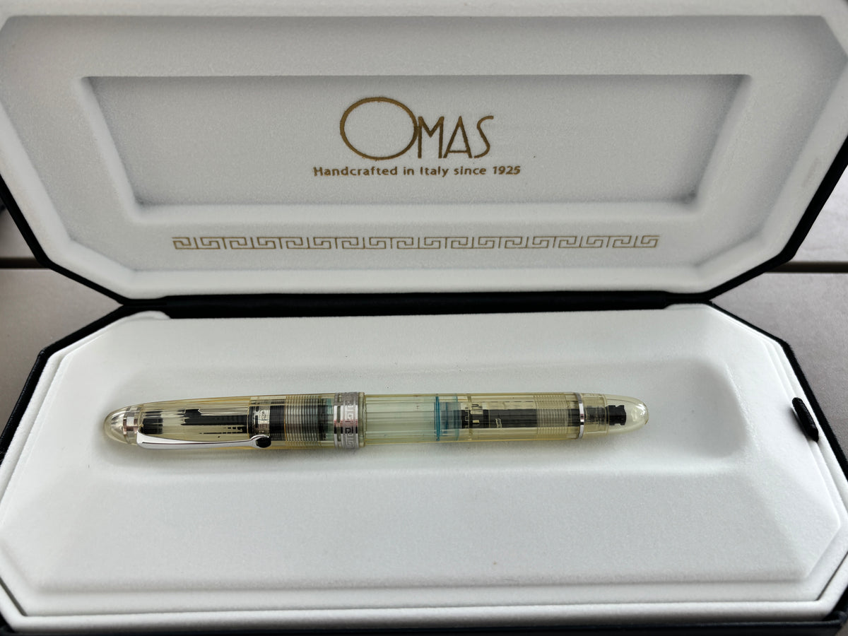 Omas Ogiva Vision Clear Demonstrator Piston Filler - Fountain Pen