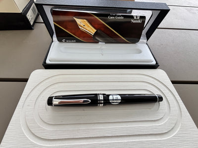 Pilot Custom 912 Black Rhodium FA Flex Nib - Fountain Pen