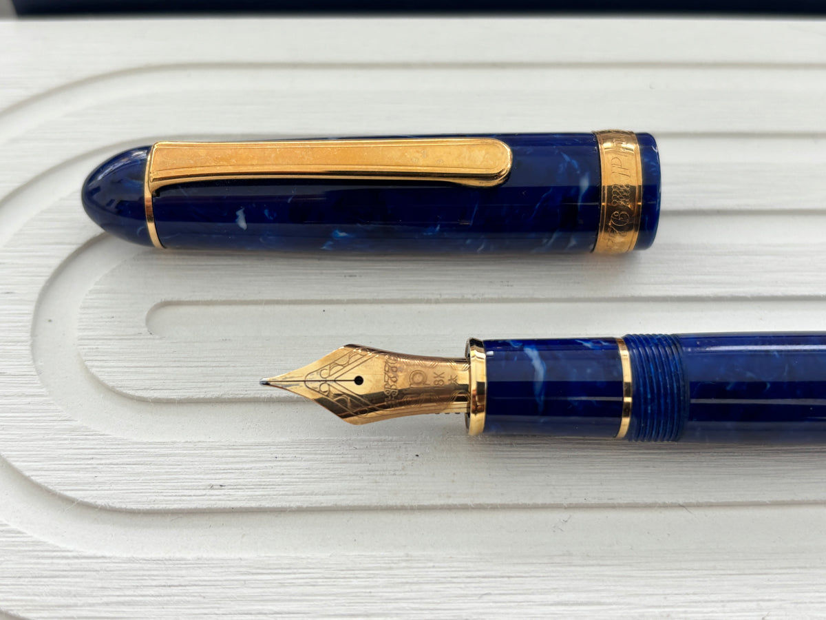 Platinum 3776 Century Blue Celluloid - Fountain Pen
