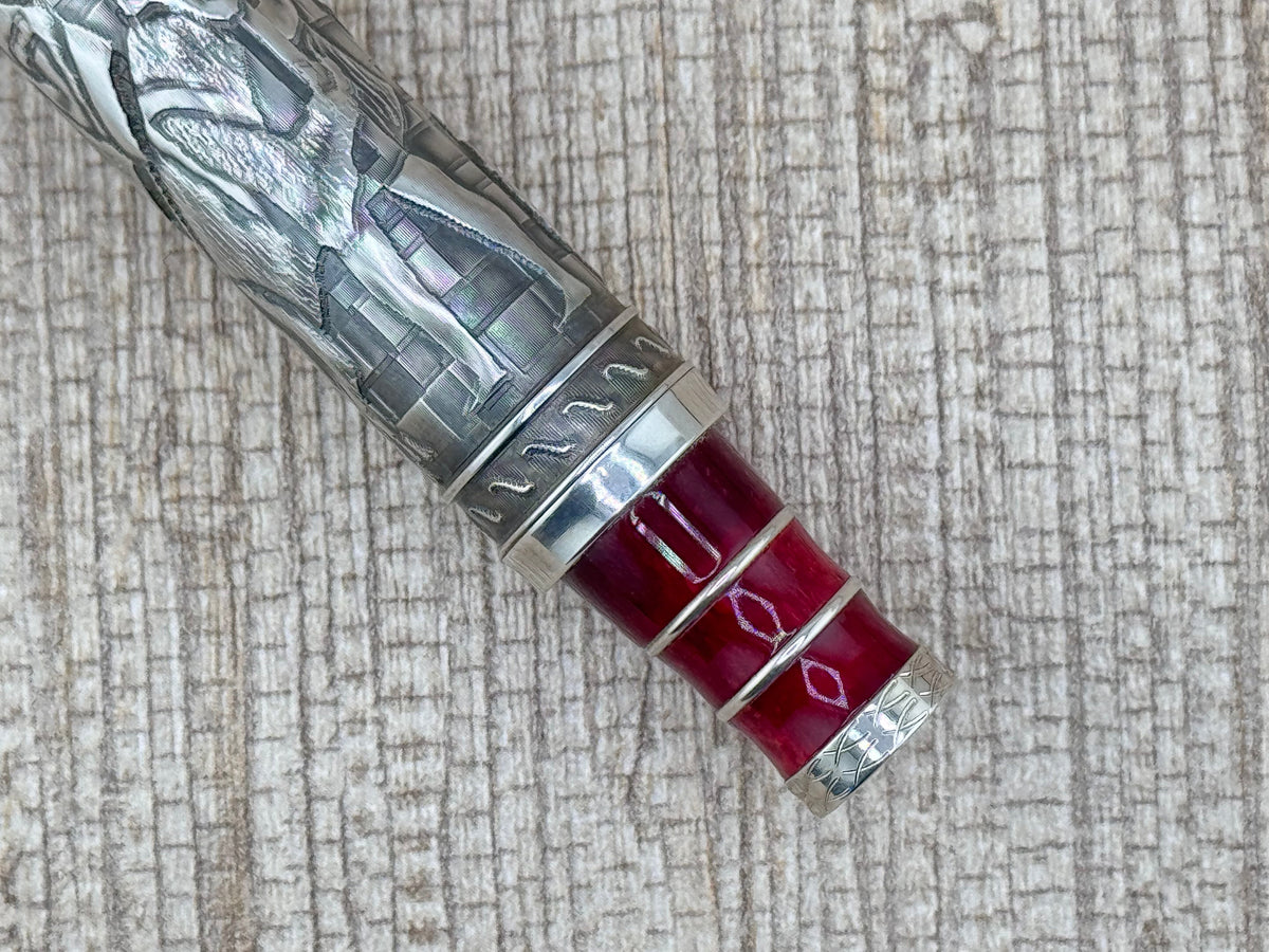 Tibaldi Spartacus Limited Editon  # 069/301 Sterling Silver - Rollerball Pen