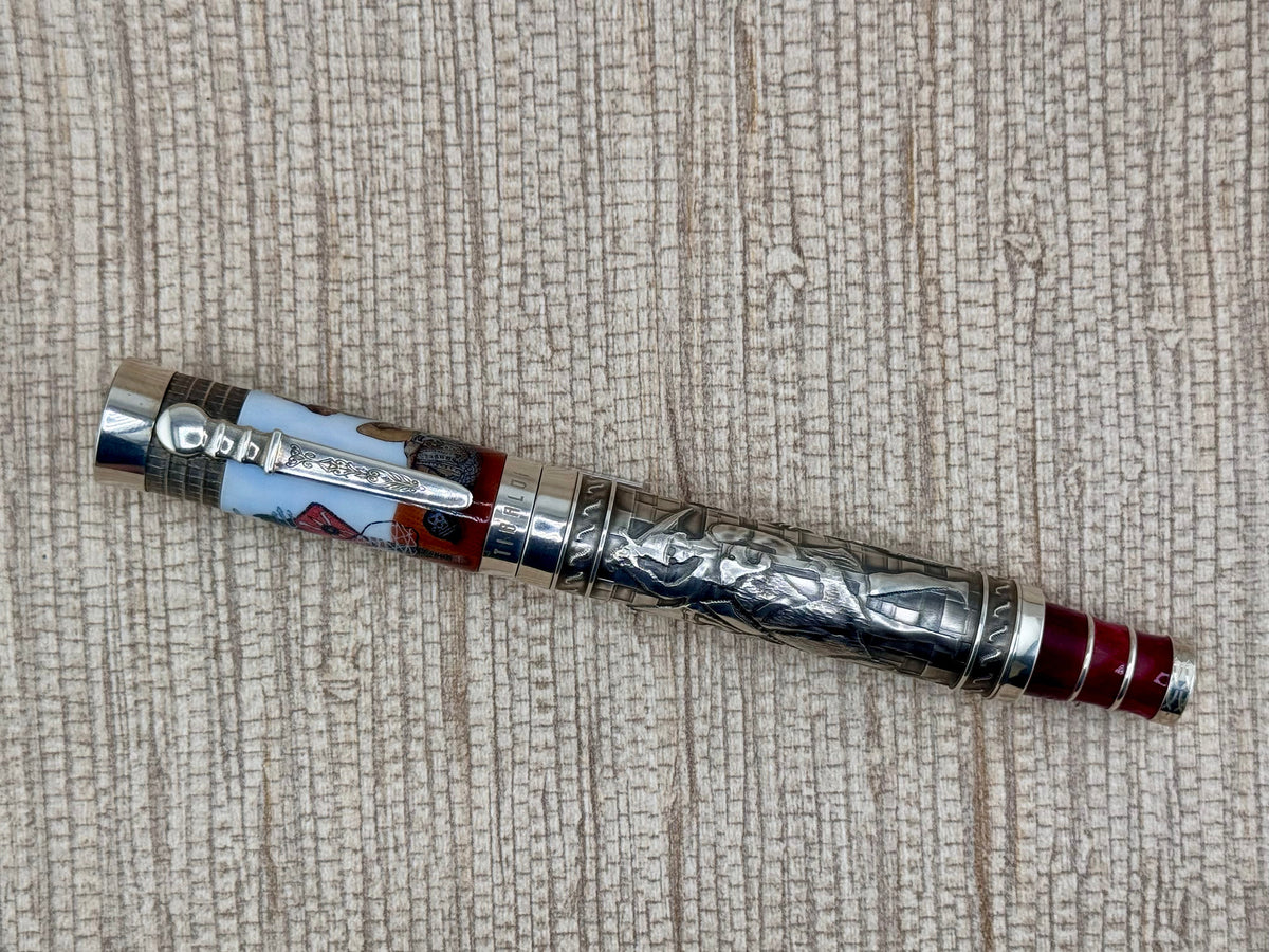Tibaldi Spartacus Limited Editon  # 069/301 Sterling Silver - Rollerball Pen