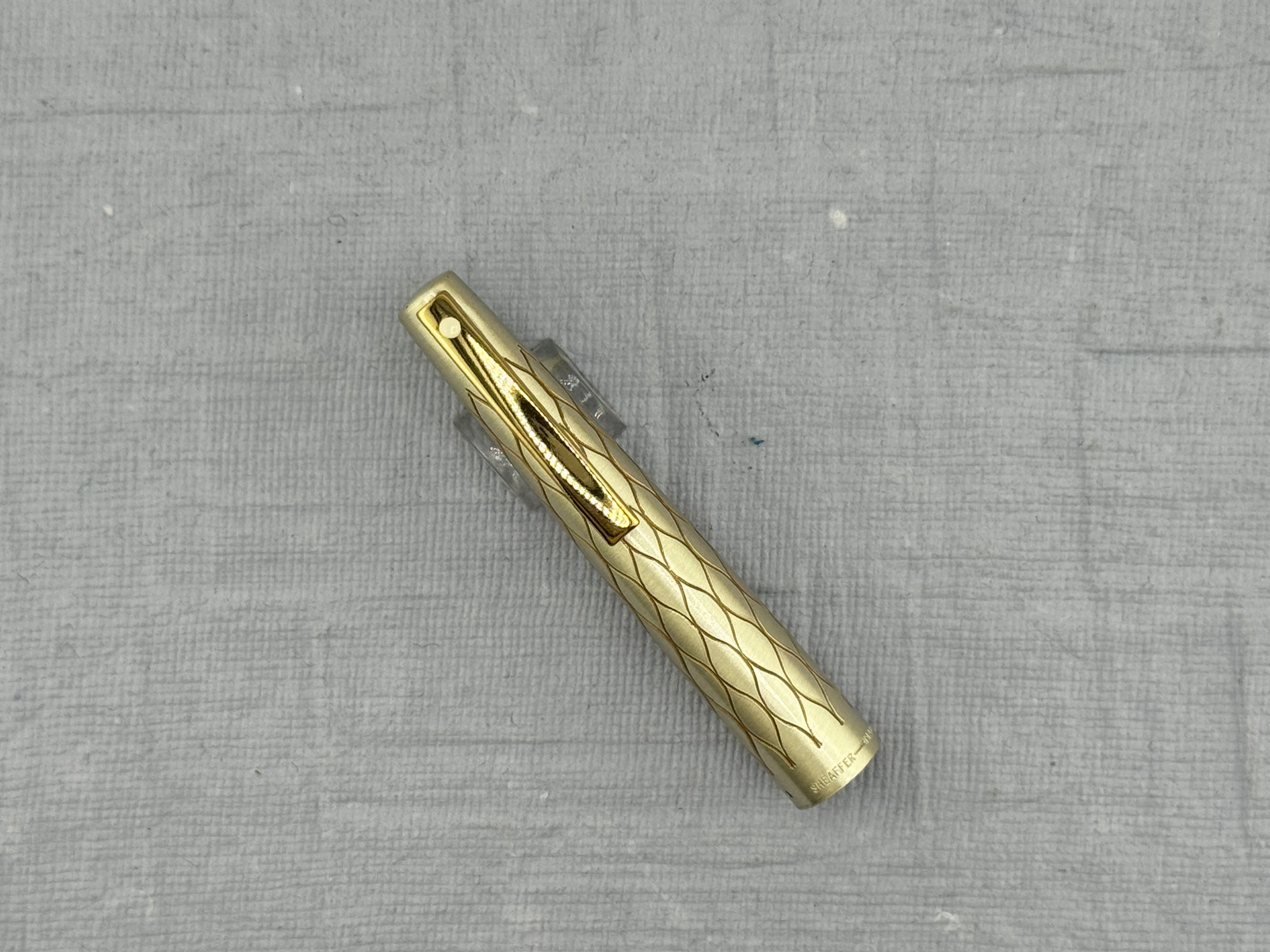 SHEAFFER Lady Sheaffer 642 Satin Tulle  Fine 14K Nib - Fountain Pen  *New Old Stock!*