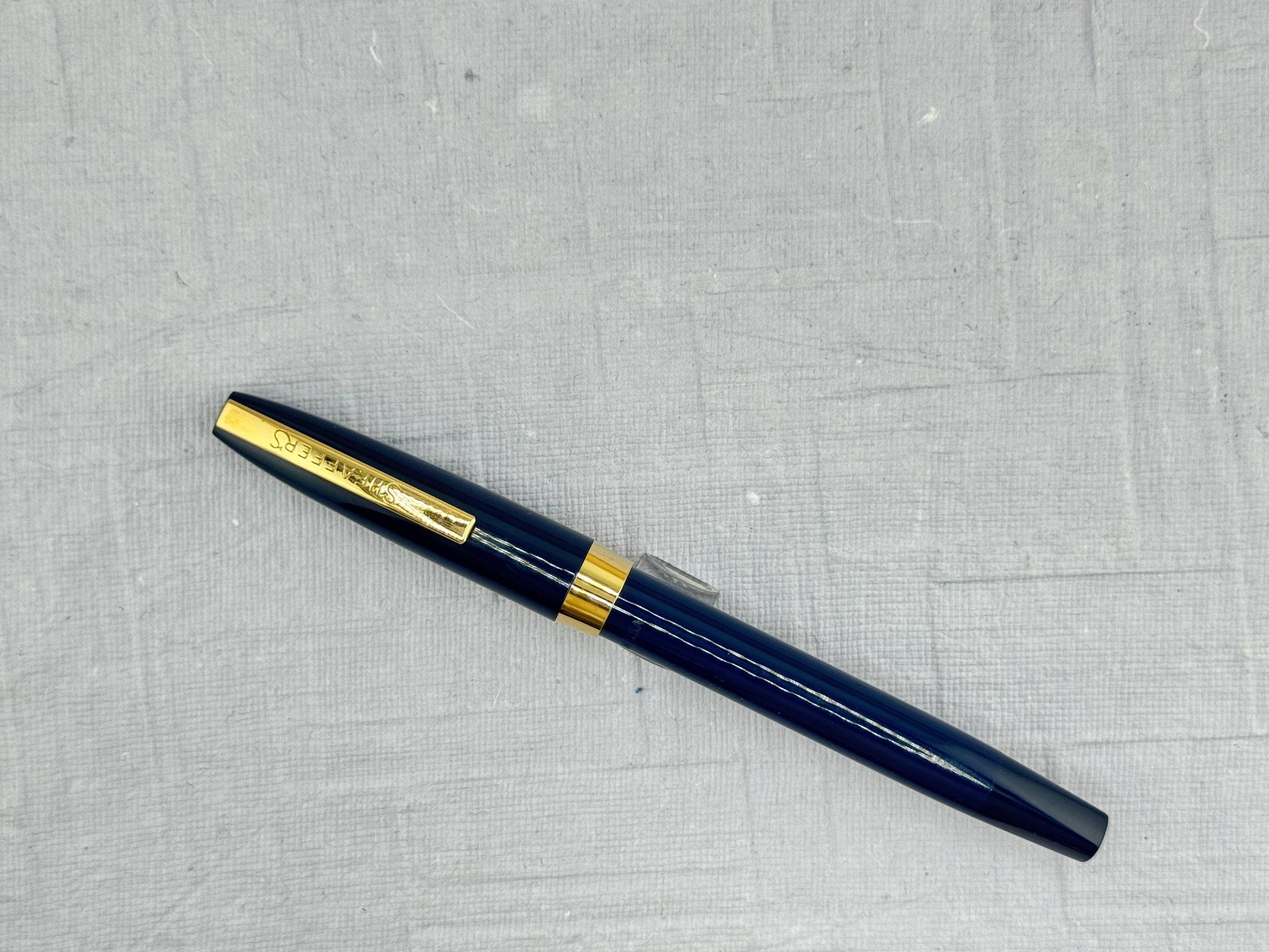 SHEAFFER Model 800 "Dolphin" Persian Blue Touchdown - Fountain Pen  *New Old Stock!*