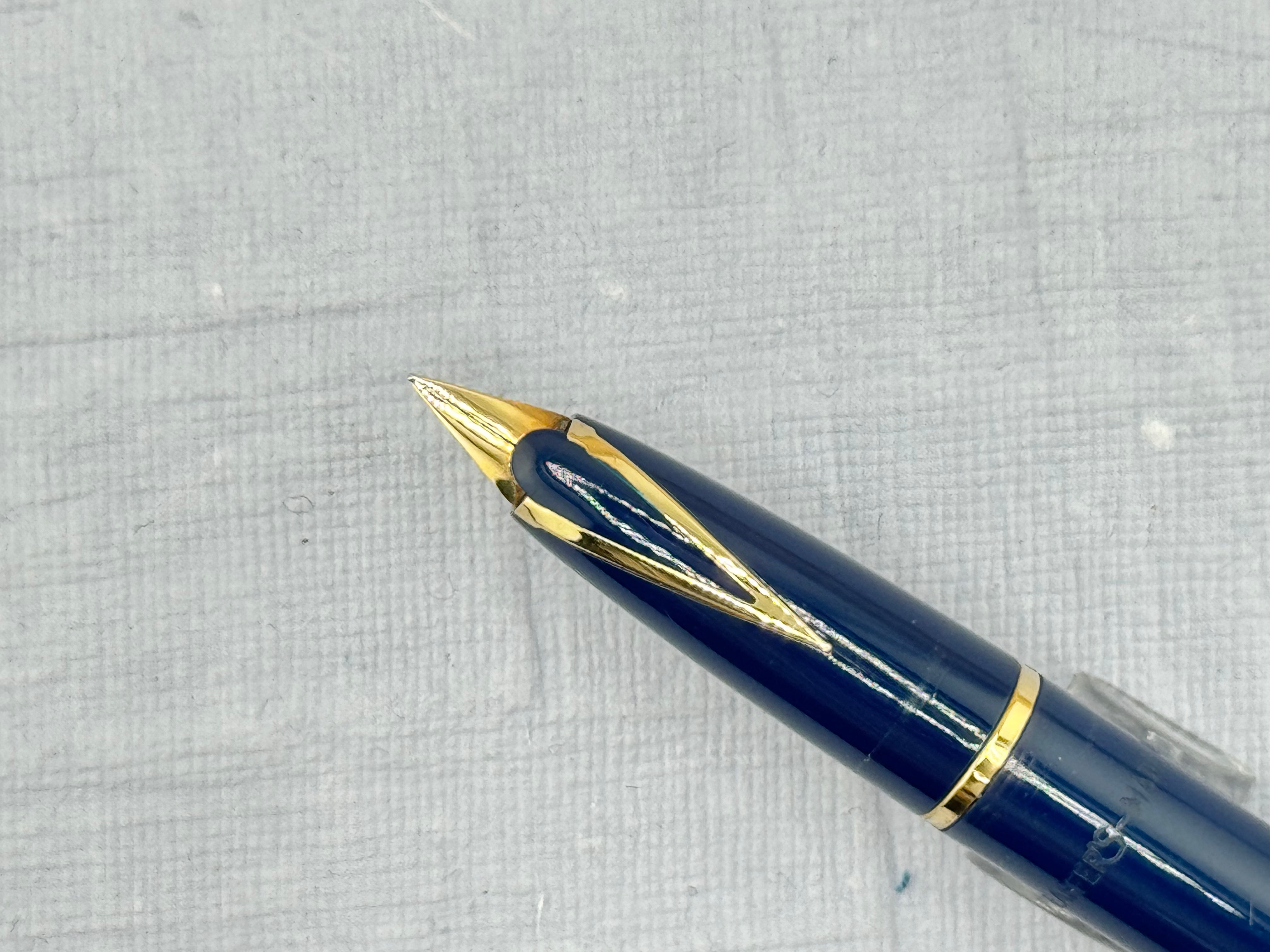 SHEAFFER Model 800 "Dolphin" Persian Blue Touchdown - Fountain Pen  *New Old Stock!*