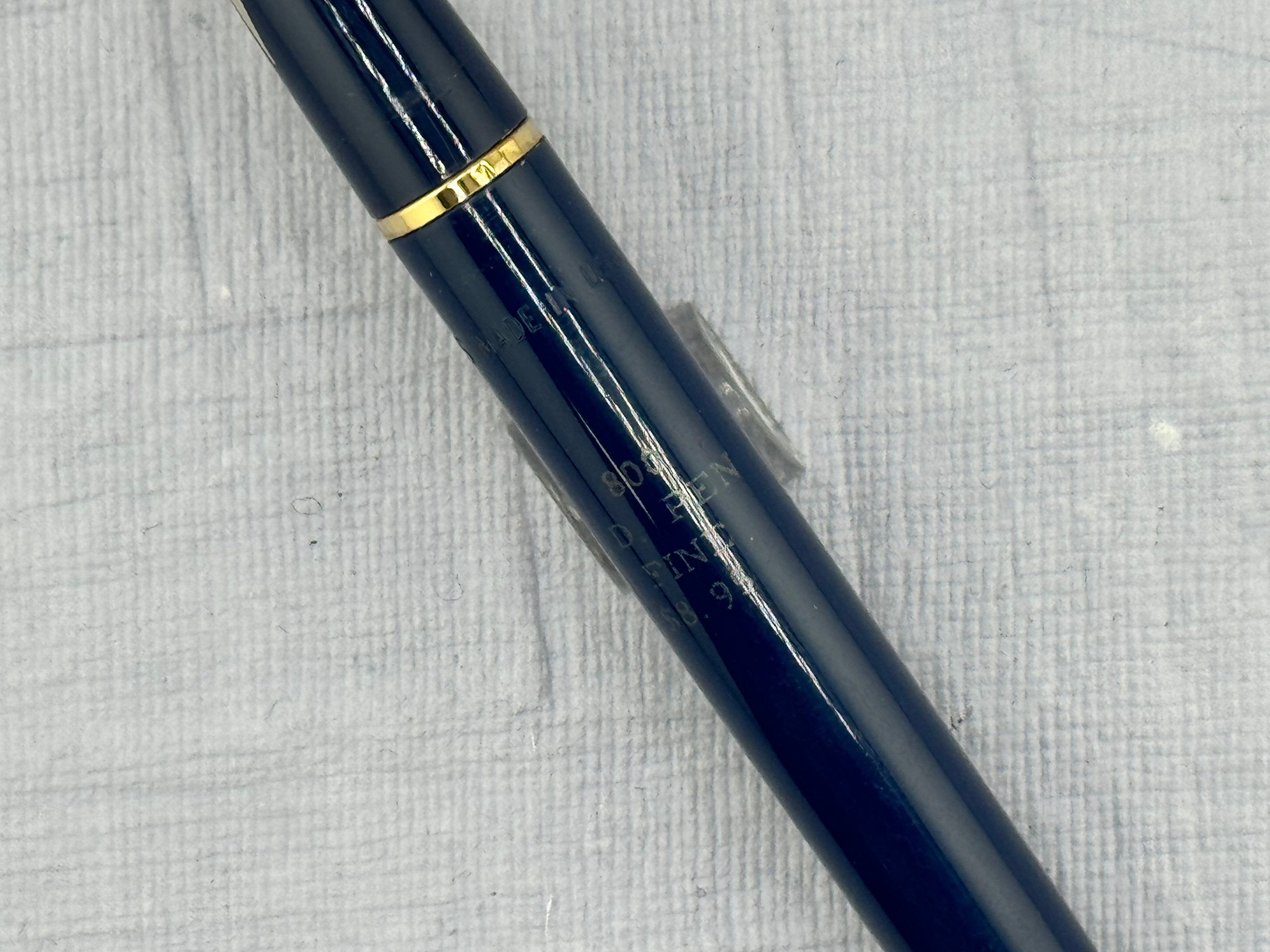 SHEAFFER Model 800 "Dolphin" Persian Blue Touchdown - Fountain Pen  *New Old Stock!*