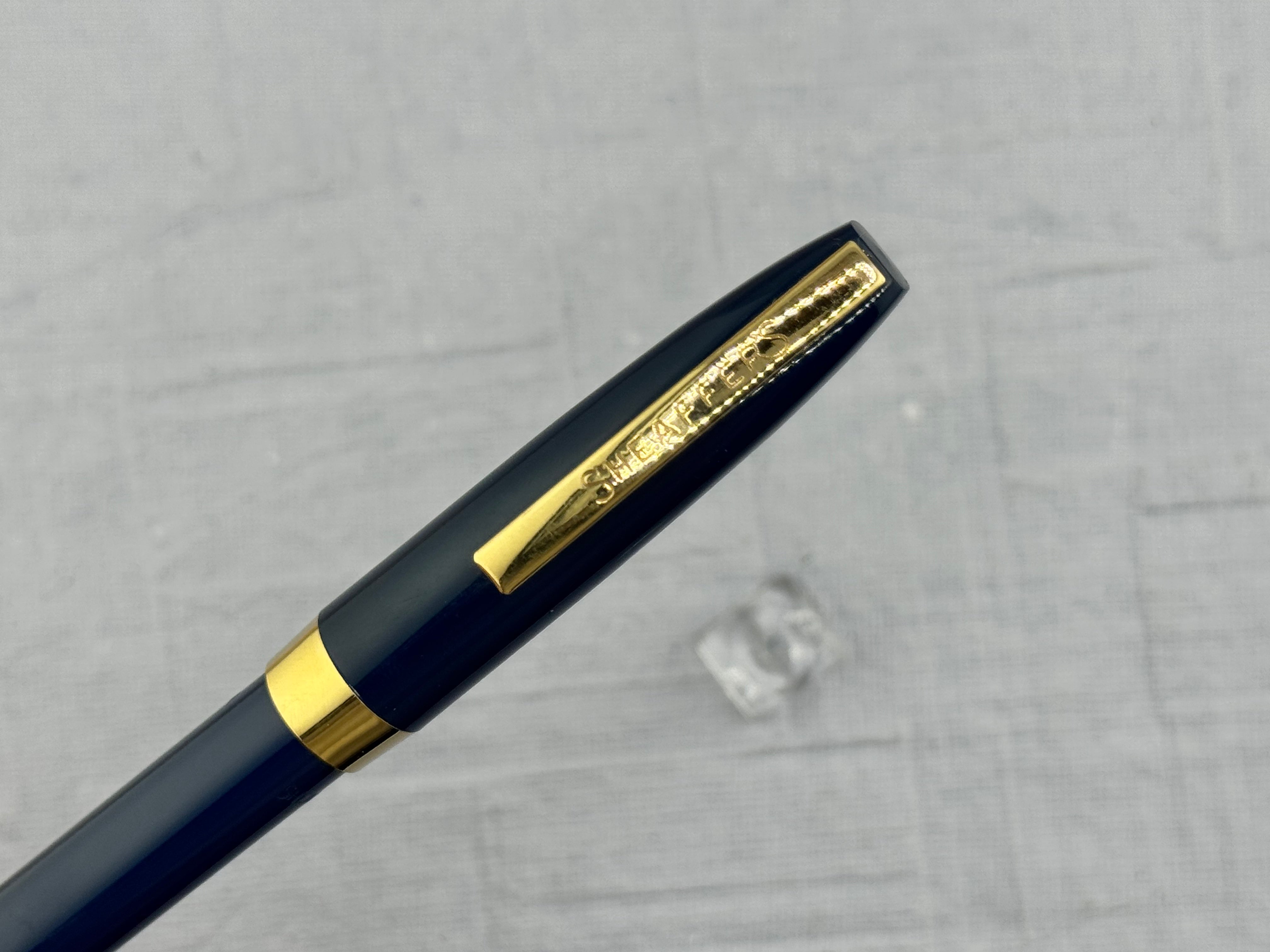 SHEAFFER Model 800 "Dolphin" Persian Blue Touchdown - Fountain Pen  *New Old Stock!*