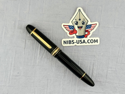 Montblanc Meisterstück Model 149 Black with Gold Trim Circa 1978 Vintage - Fountain Pen