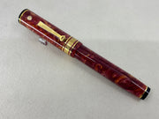 Wahl-Eversharp Decoband Red Flamingo Gold Trim - Fountain Pen