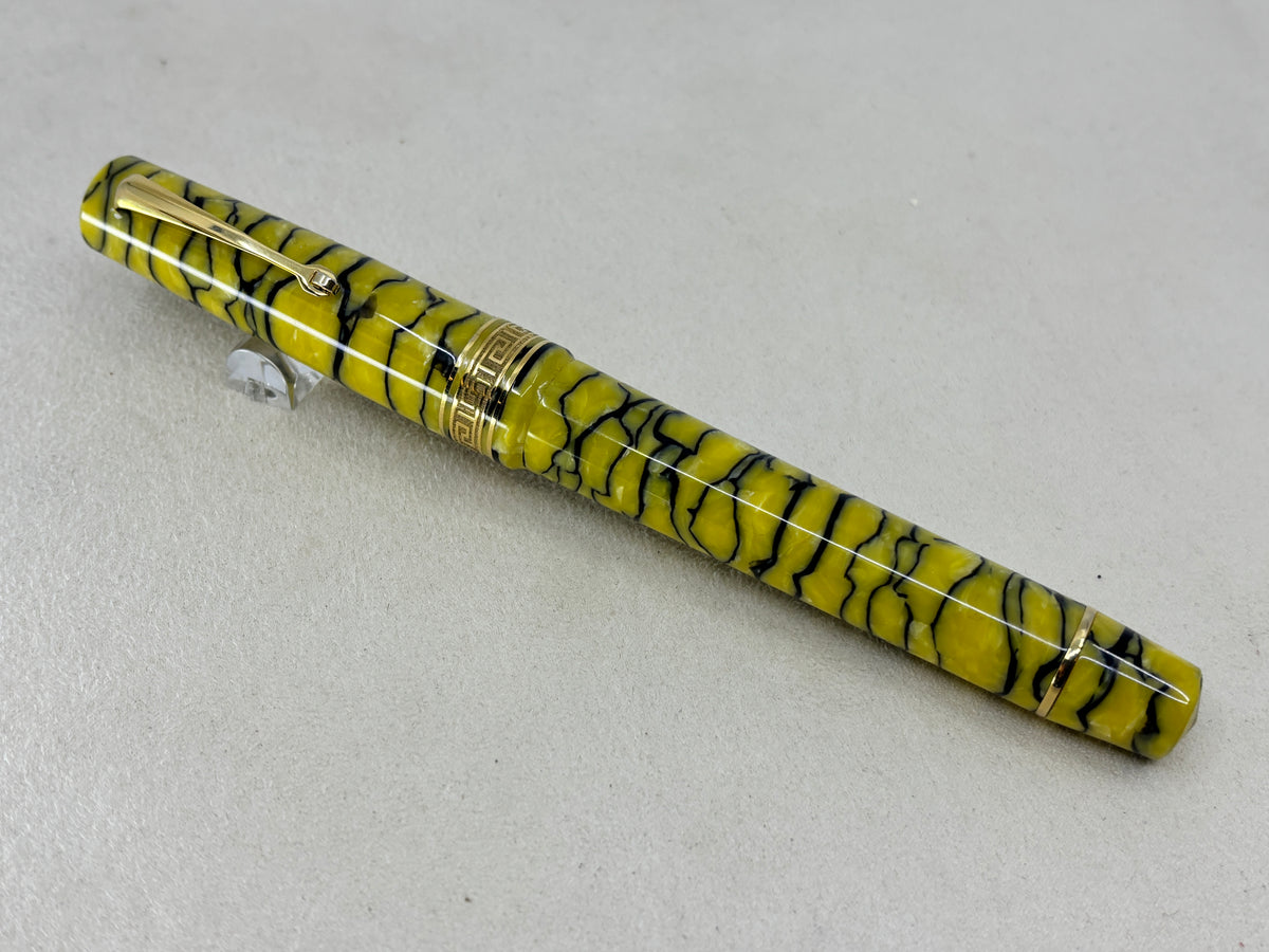 ASC Bologna Extra Pompei Celluloid Gold Limited Edition 01/25 - Fountain Pen