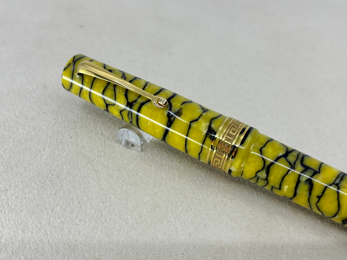ASC Bologna Extra Pompei Celluloid Gold Limited Edition 01/25 - Fountain Pen