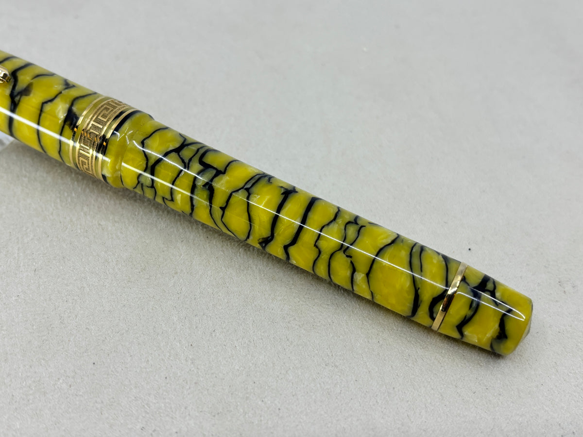 ASC Bologna Extra Pompei Celluloid Gold Limited Edition 01/25 - Fountain Pen