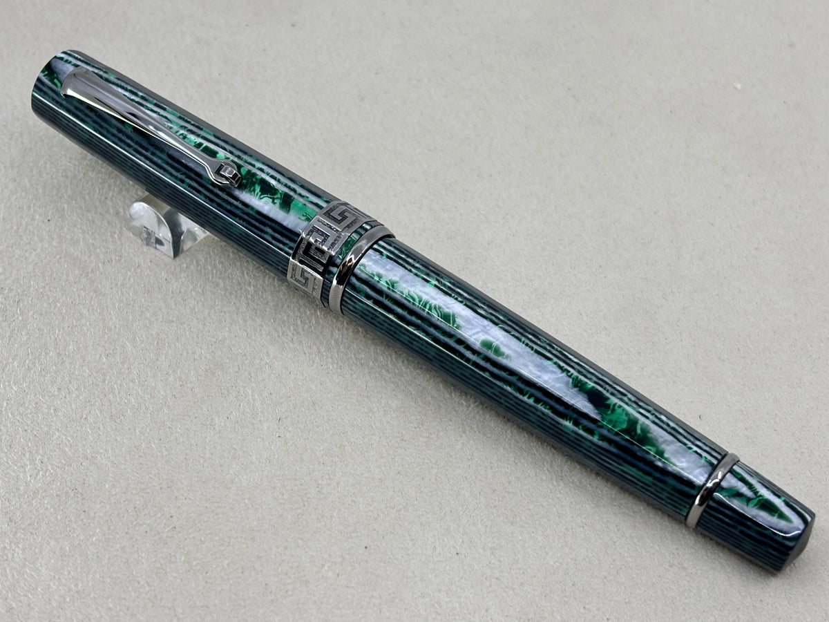 OMAS Paragon Arco Green  (Nibs.com 28th Anniversary) Stub Nib! - Fountain Pen