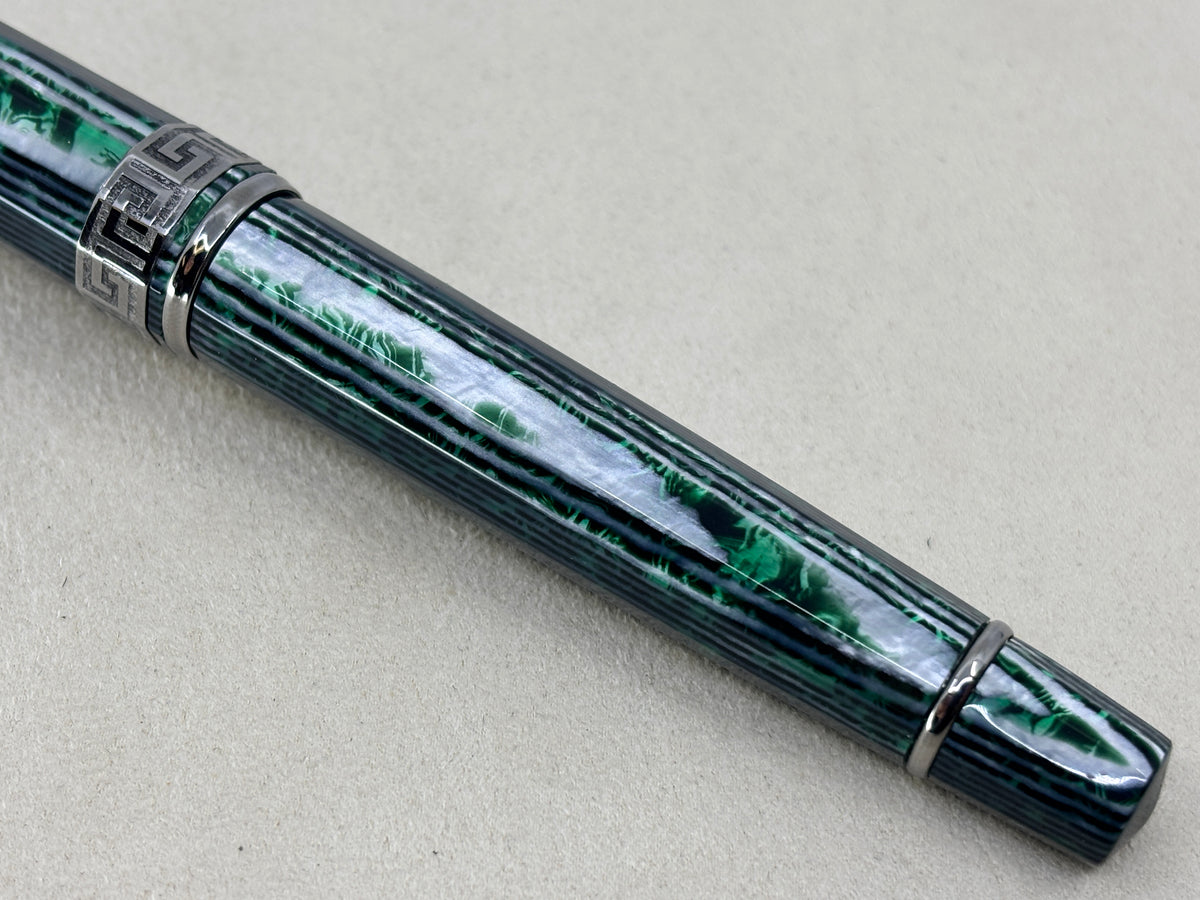 OMAS Paragon Arco Green  (Nibs.com 28th Anniversary) Stub Nib! - Fountain Pen