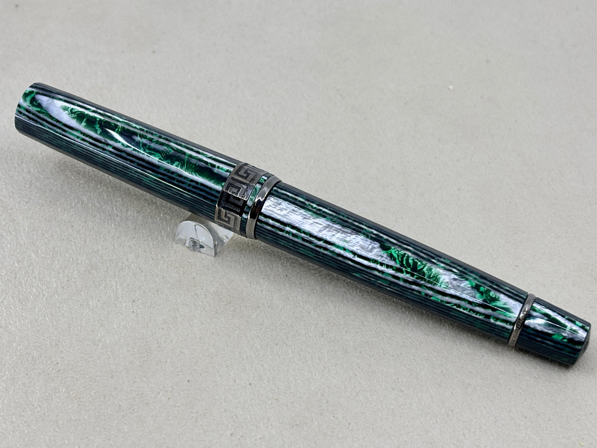 OMAS Paragon Arco Green  (Nibs.com 28th Anniversary) Stub Nib! - Fountain Pen