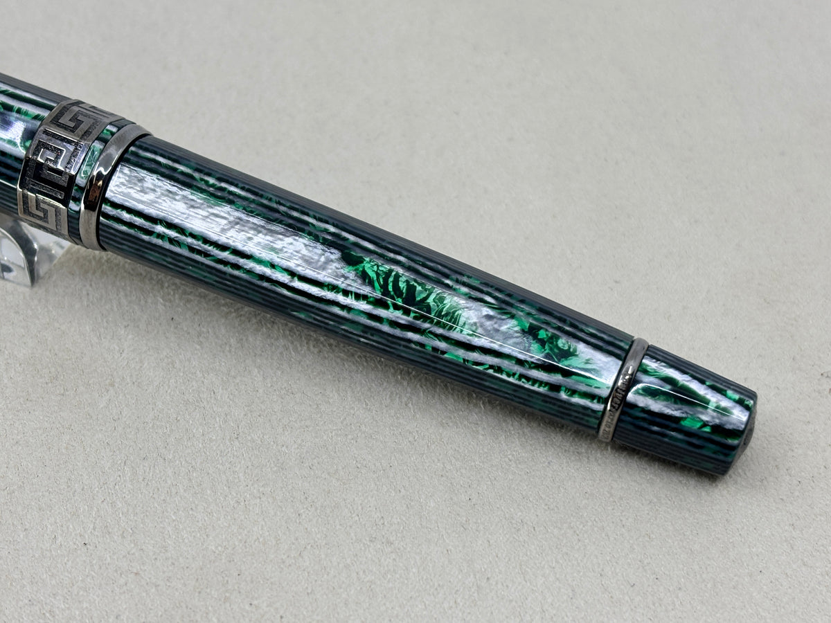 OMAS Paragon Arco Green  (Nibs.com 28th Anniversary) Stub Nib! - Fountain Pen