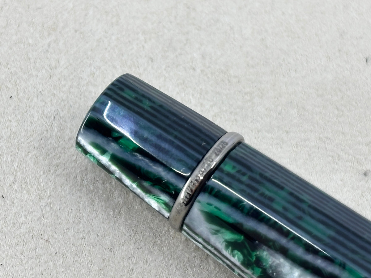 OMAS Paragon Arco Green  (Nibs.com 28th Anniversary) Stub Nib! - Fountain Pen