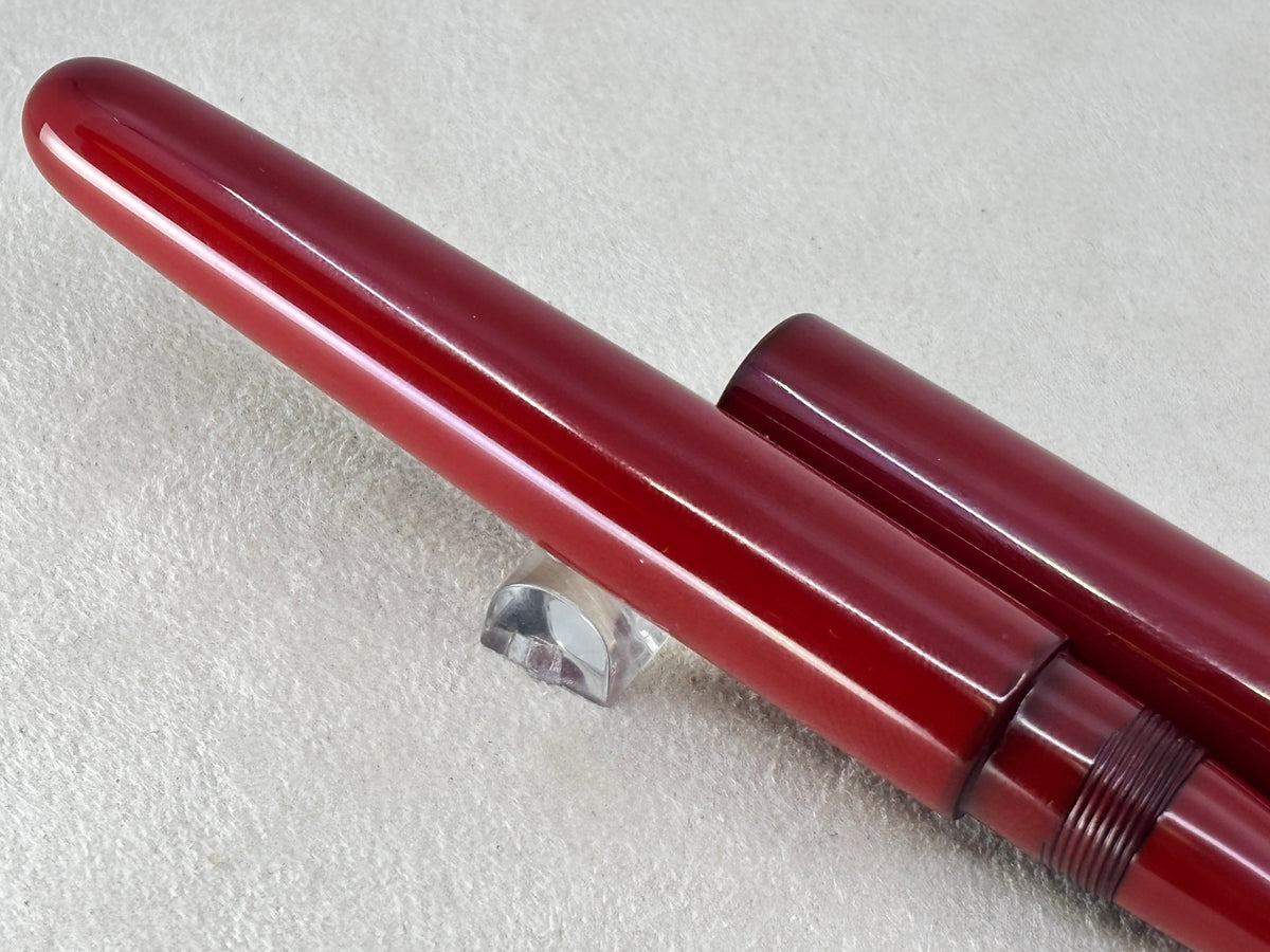 Nakaya Long Cigar Shu Polished - Fountain Pen