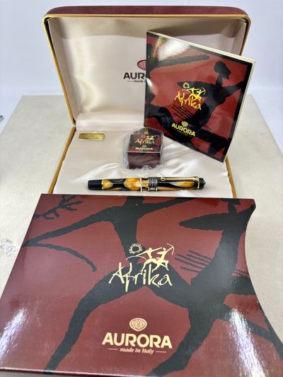Aurora Optima Africa  Limited Edition 18K Nib - Fountain Pen