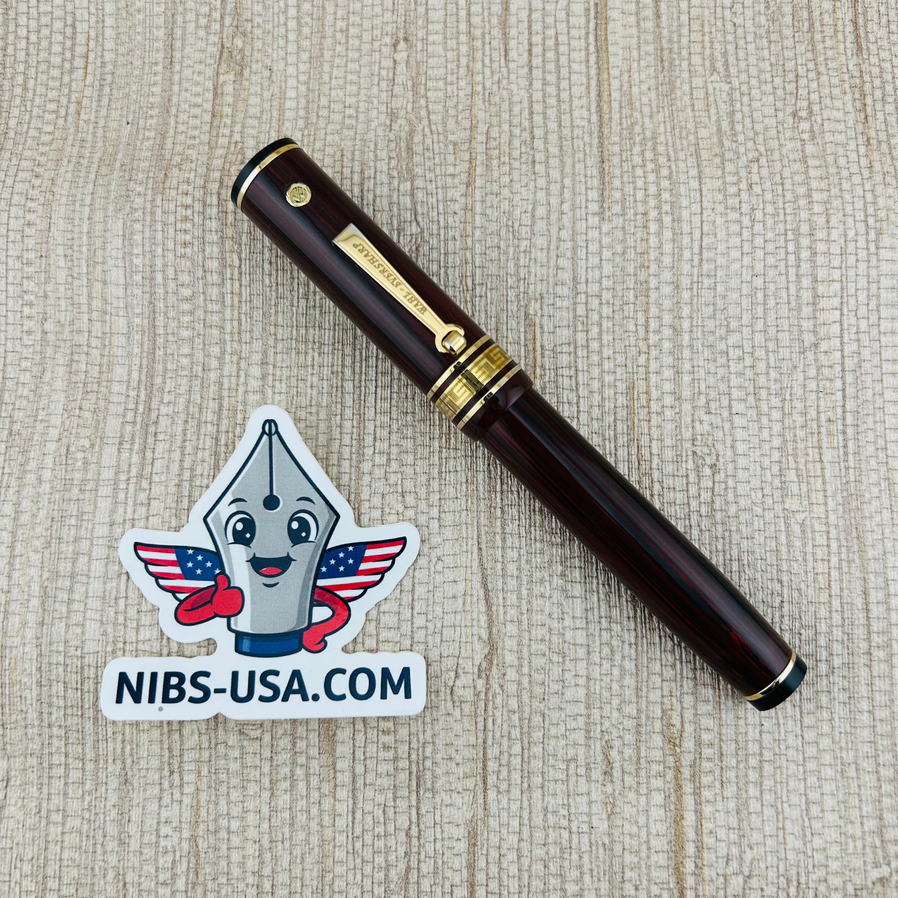 Wahl-Eversharp Rosewood Superflex 18k750 Gold Nib - Fountain Pen