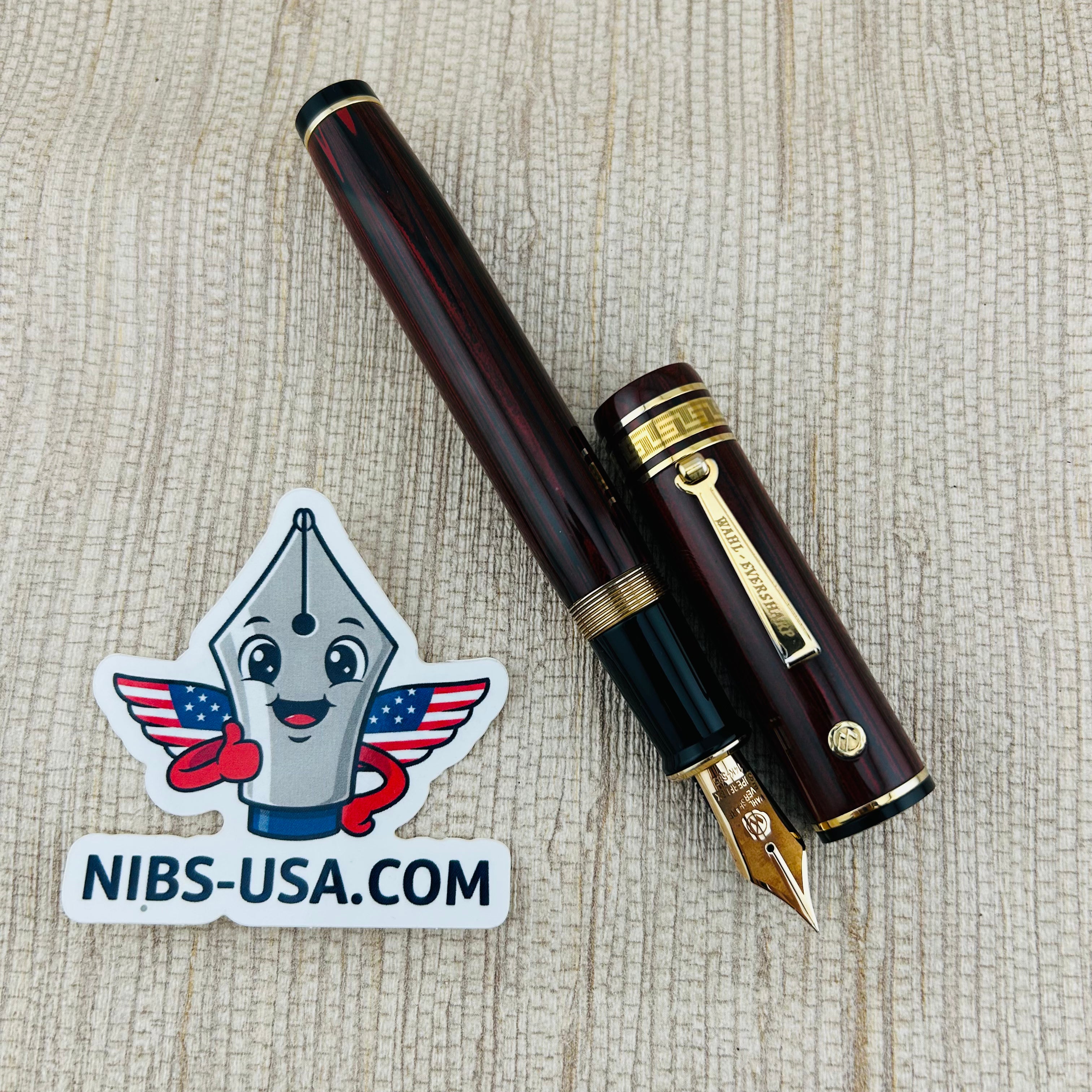 Wahl-Eversharp Rosewood Superflex 18k750 Gold Nib - Fountain Pen