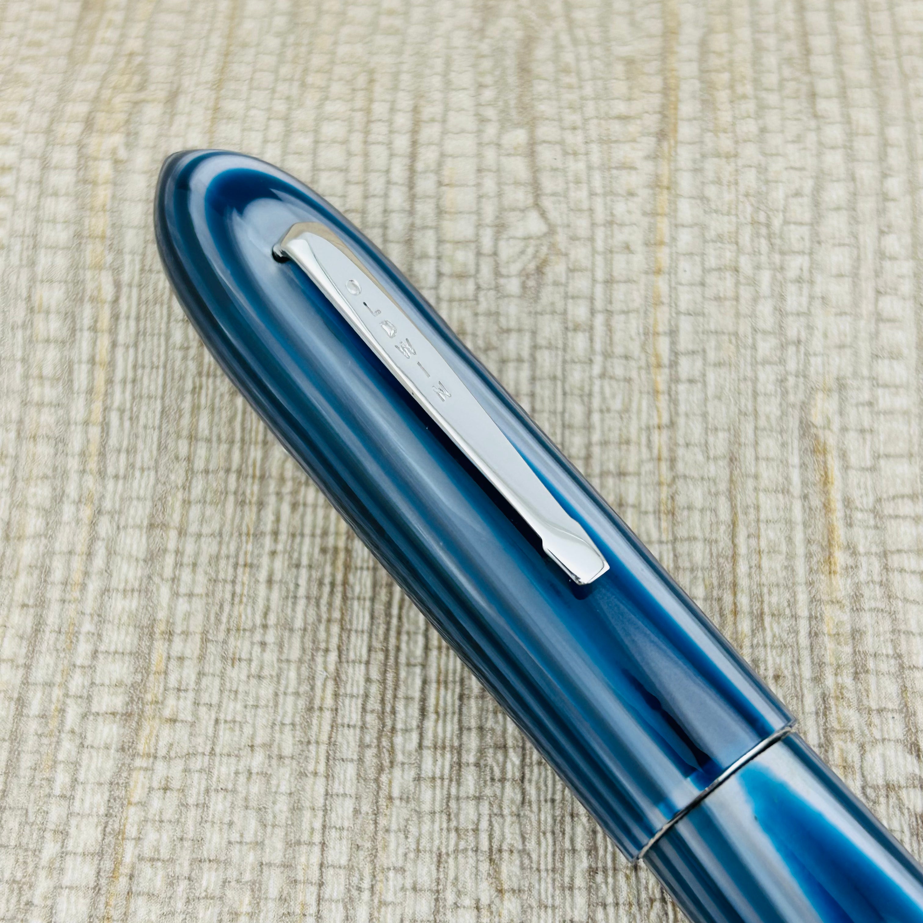 Oldwin Paris Torpedo Blue Mystic River Limited Edition - Fountain Pen