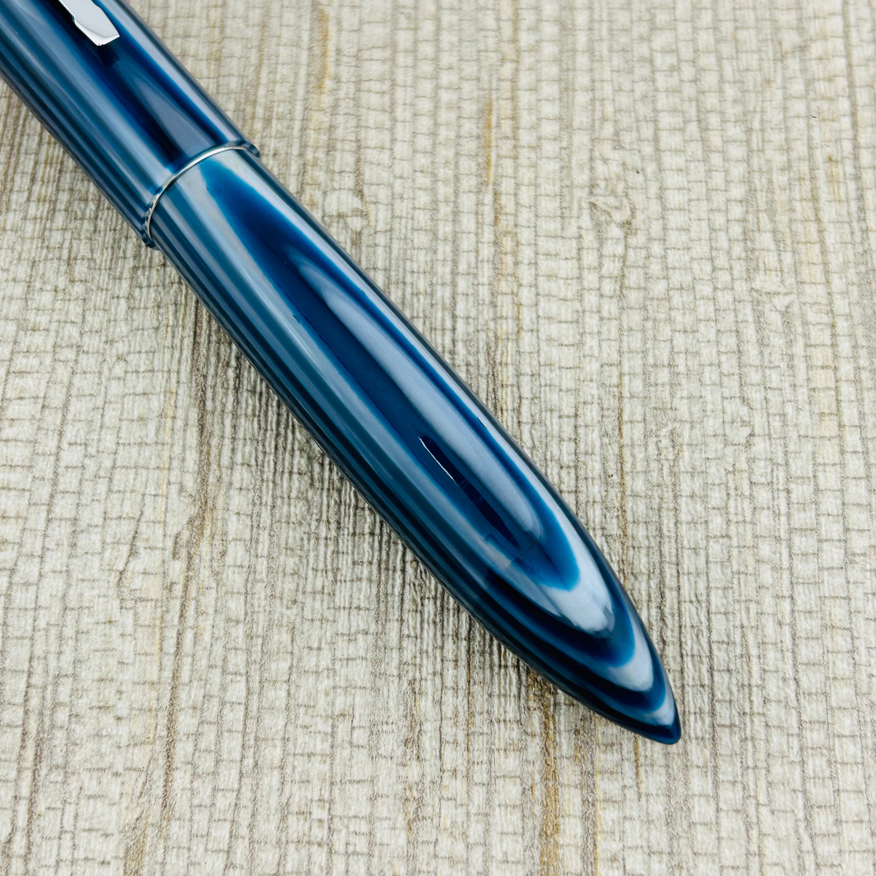 Oldwin Paris Torpedo Blue Mystic River Limited Edition - Fountain Pen