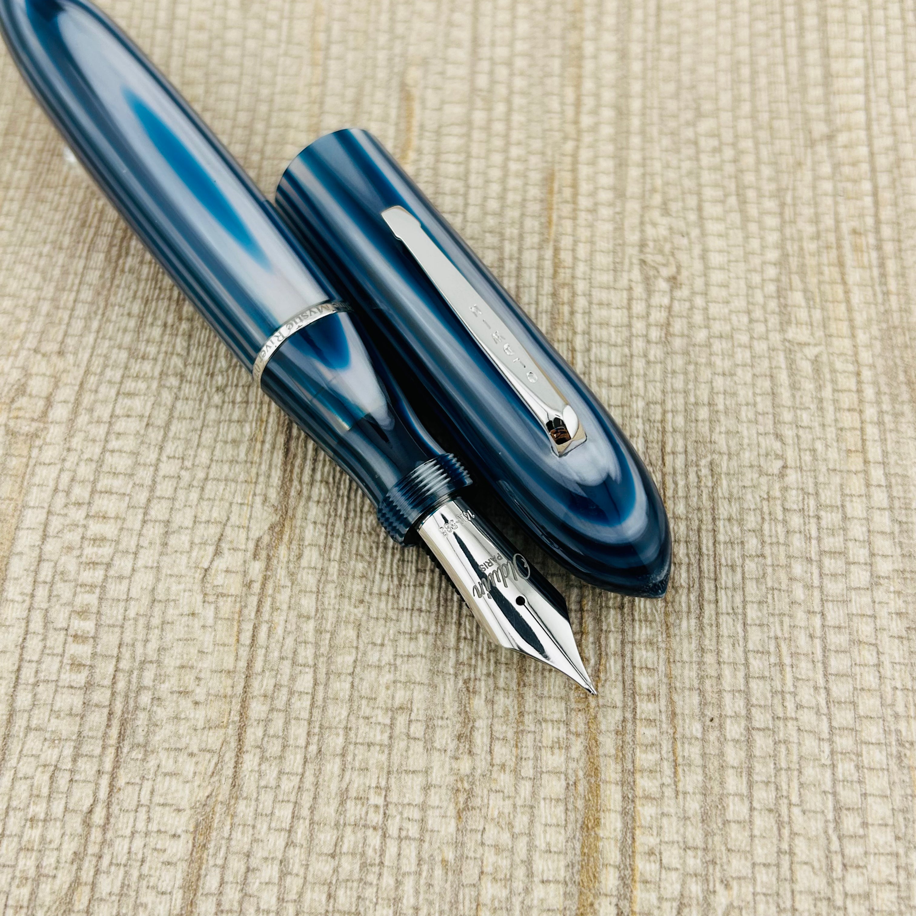 Oldwin Paris Torpedo Blue Mystic River Limited Edition - Fountain Pen