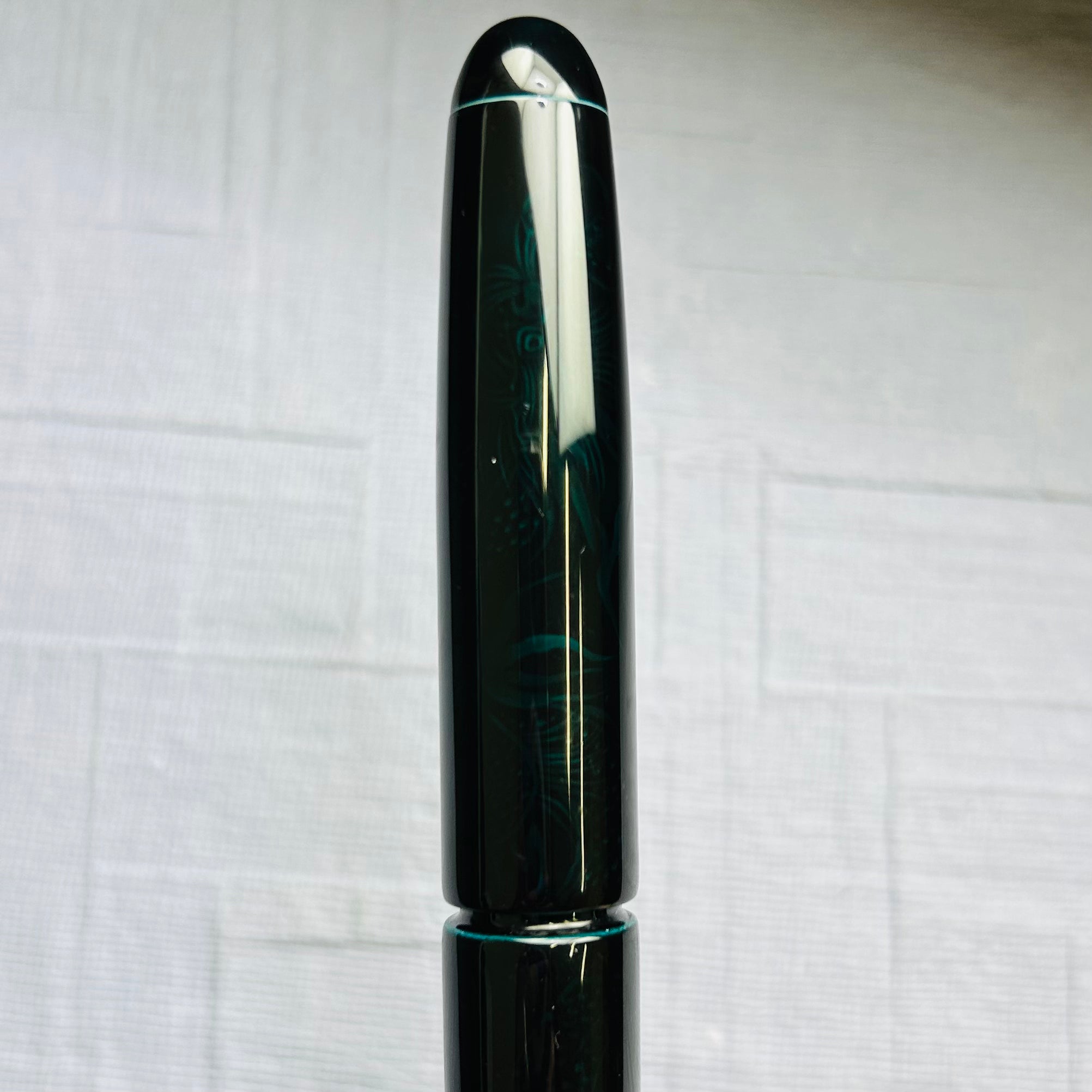 Nakaya Portable Writer Ascending Dragon Ao-tamenuri - Watch The Video!! - Fountain Pen