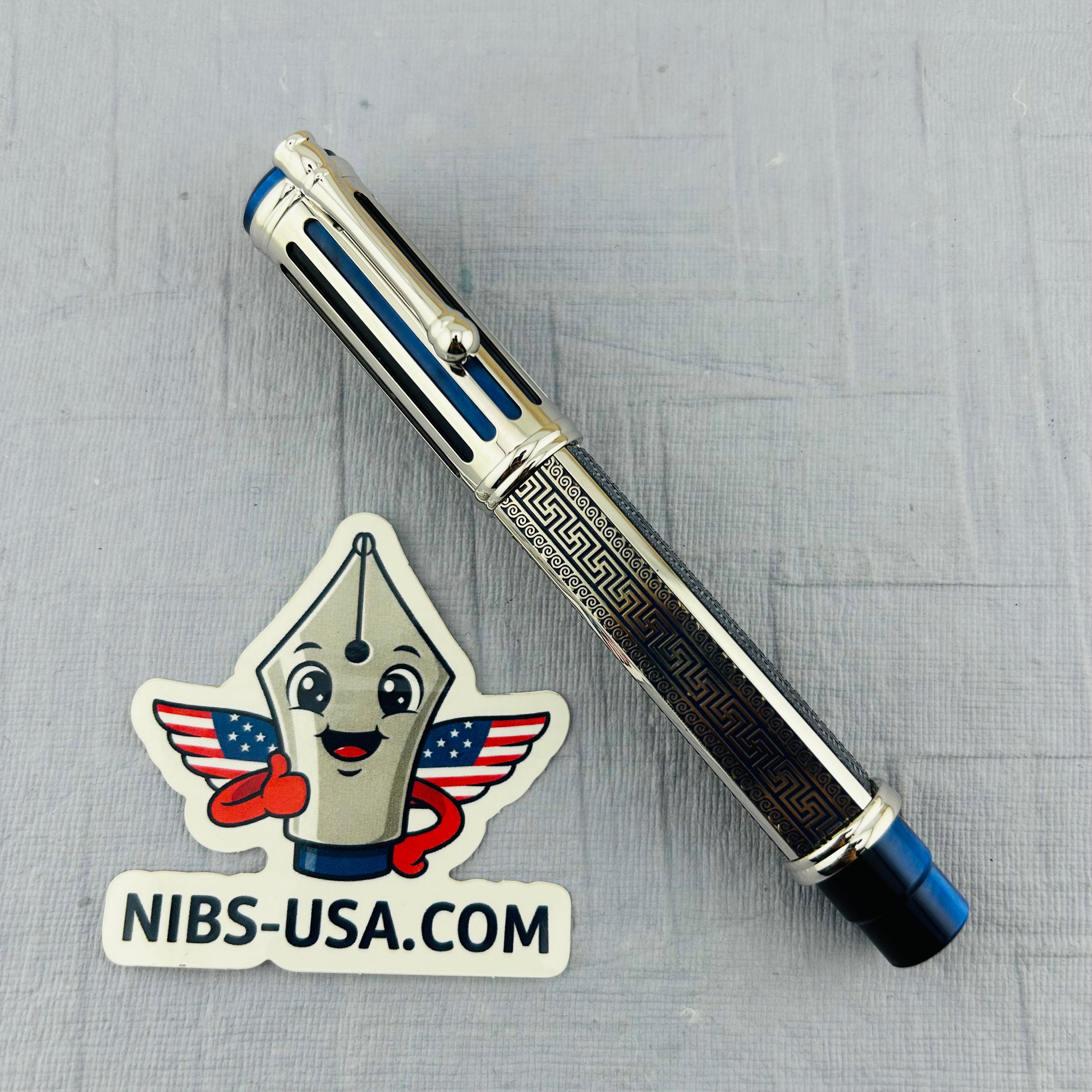 Santini Athens Blue Limited Edition 05/88 - Fountain Pen