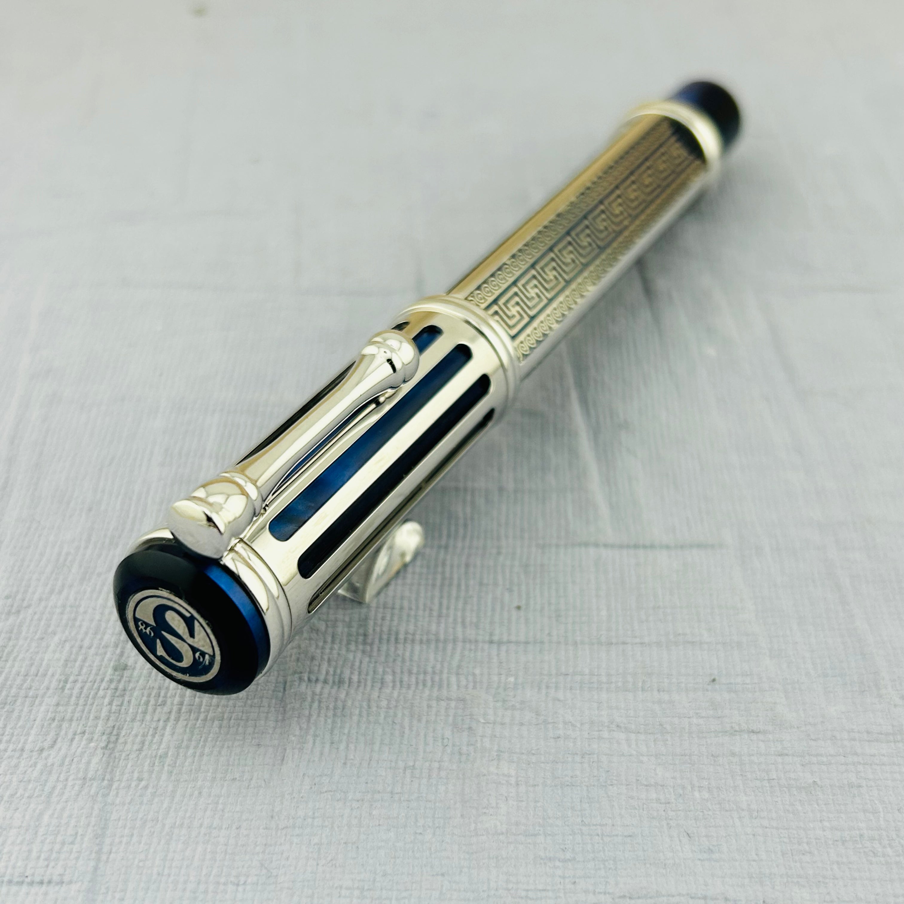 Santini Athens Blue Limited Edition 05/88 - Fountain Pen