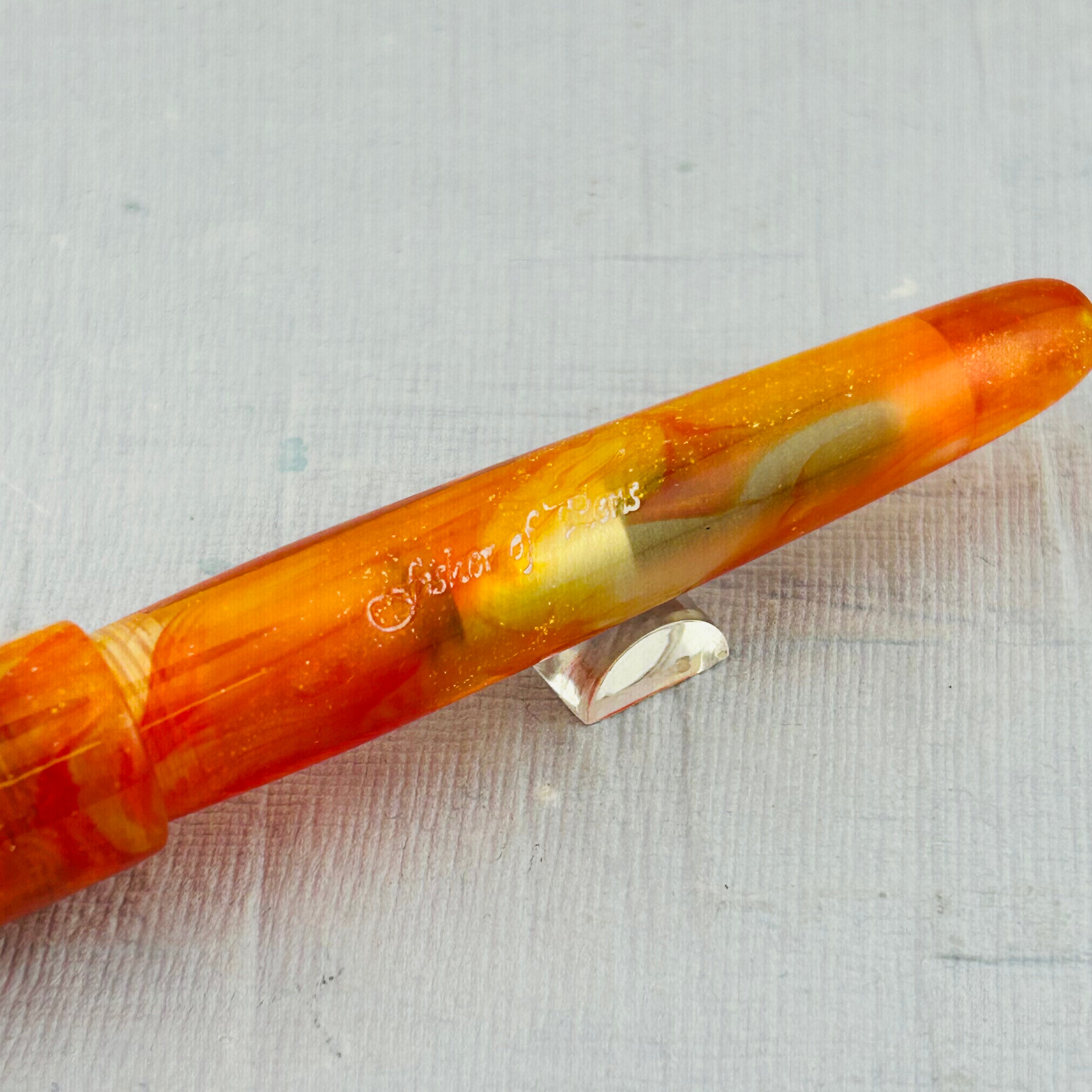 Karas Pen Dragon Orange Material Very Nice - Fountain Pen